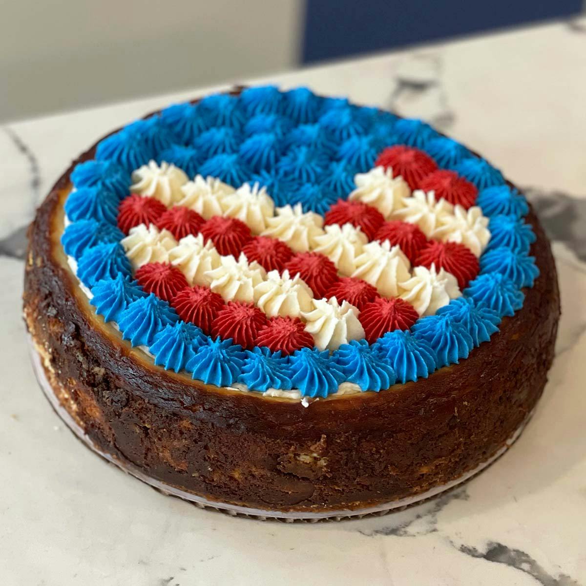 American Flag Cheesecake by The Cheesecake Girl