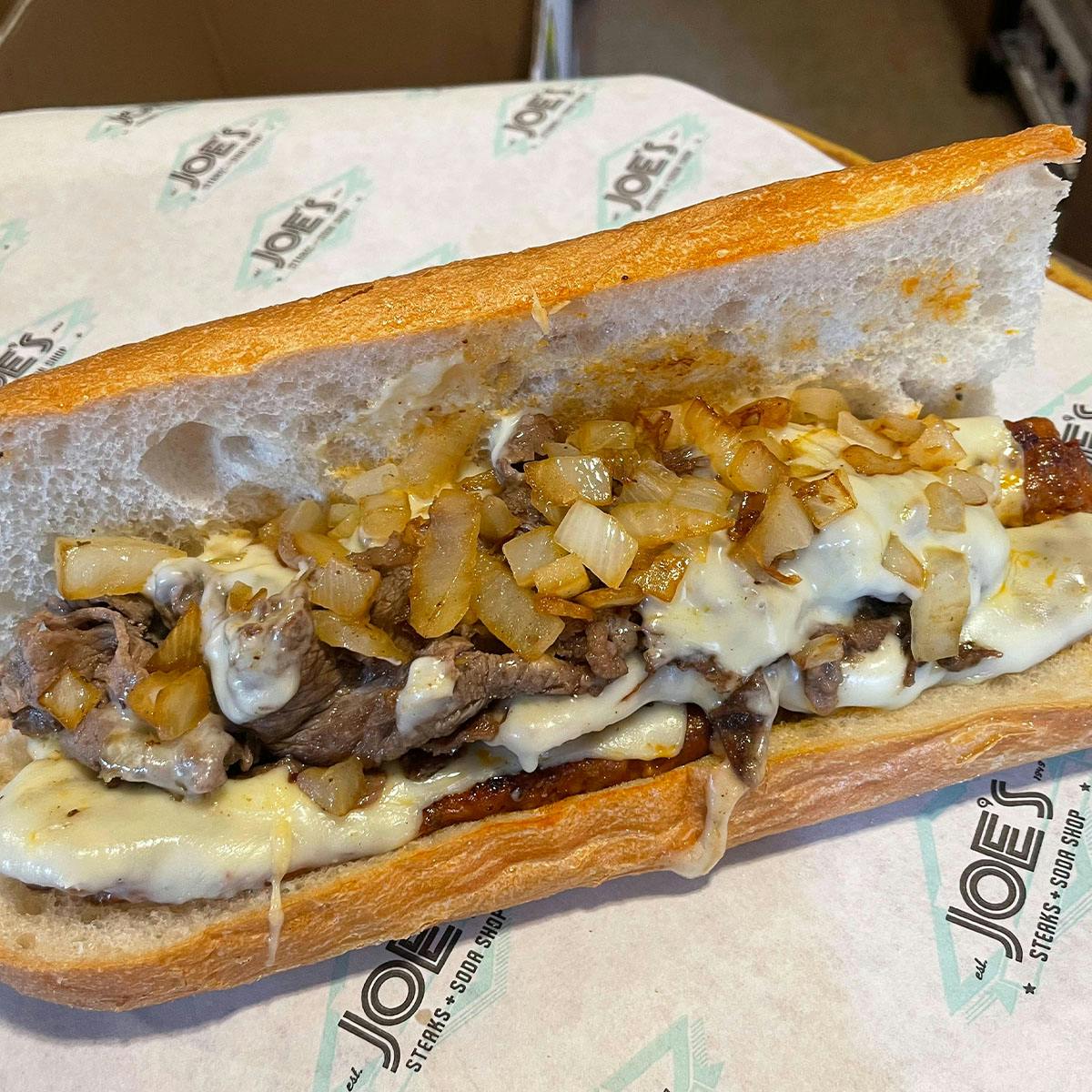 "Chazarama" Sausage Cheesesteak - 8 Pack by Joe's Steaks