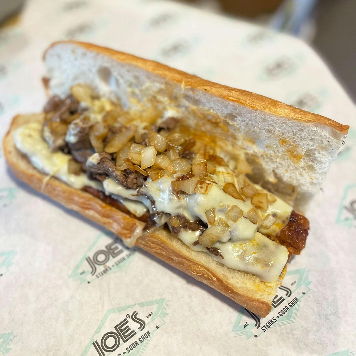 "Chazarama" Sausage Cheesesteak - 4 Pack by Joe's Steaks - Alternate image 1