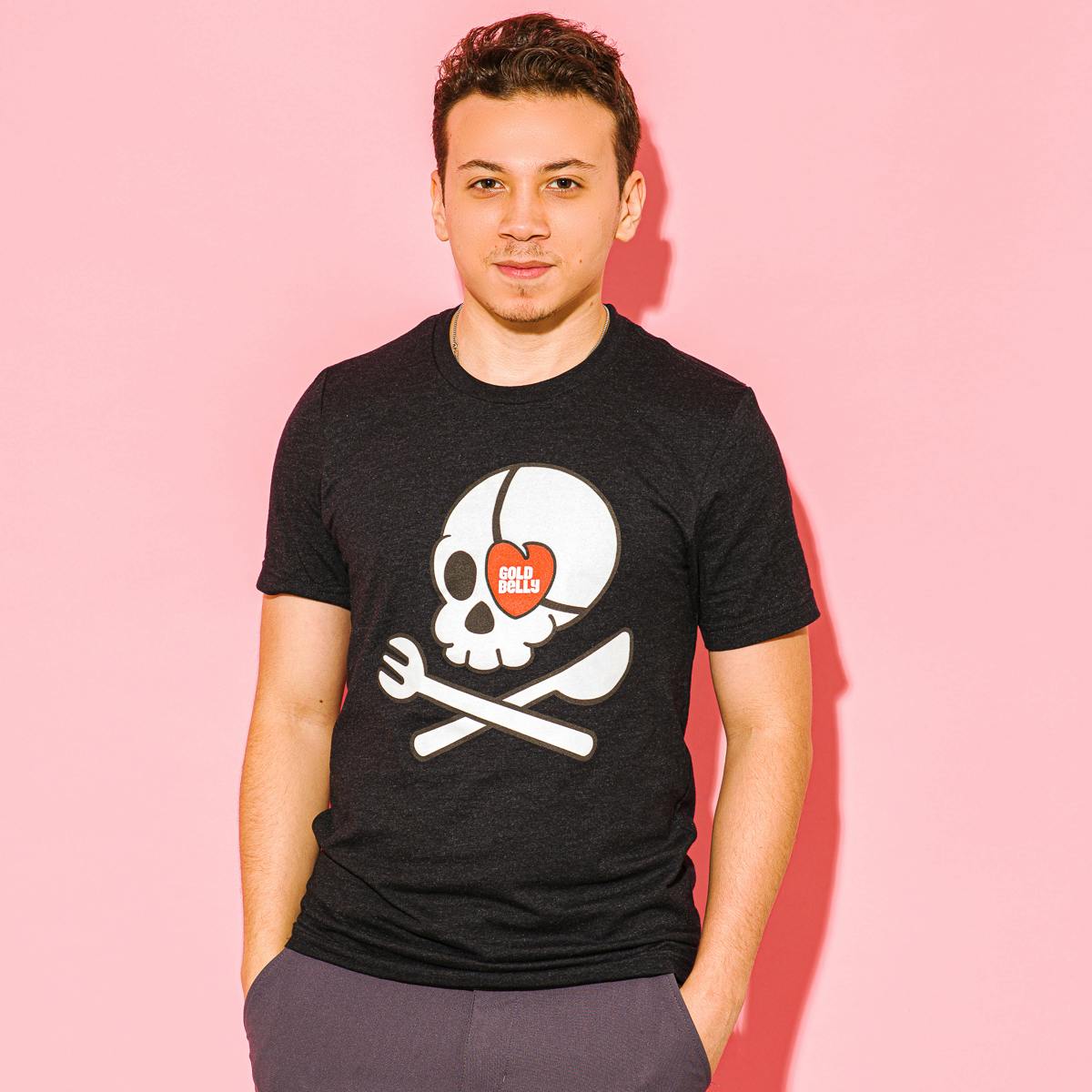 Black Goldbelly Pirate T-Shirt by Gift Cards + Merch - Alternate image 4
