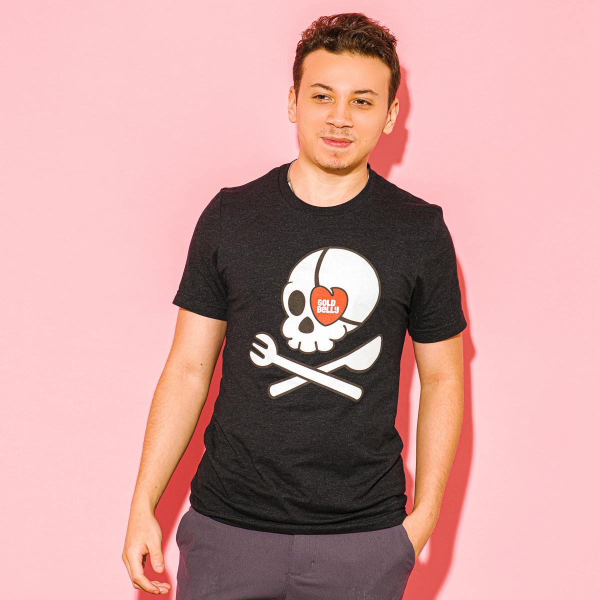 Black Goldbelly Pirate T-Shirt by Gift Cards + Merch - Alternate image 3