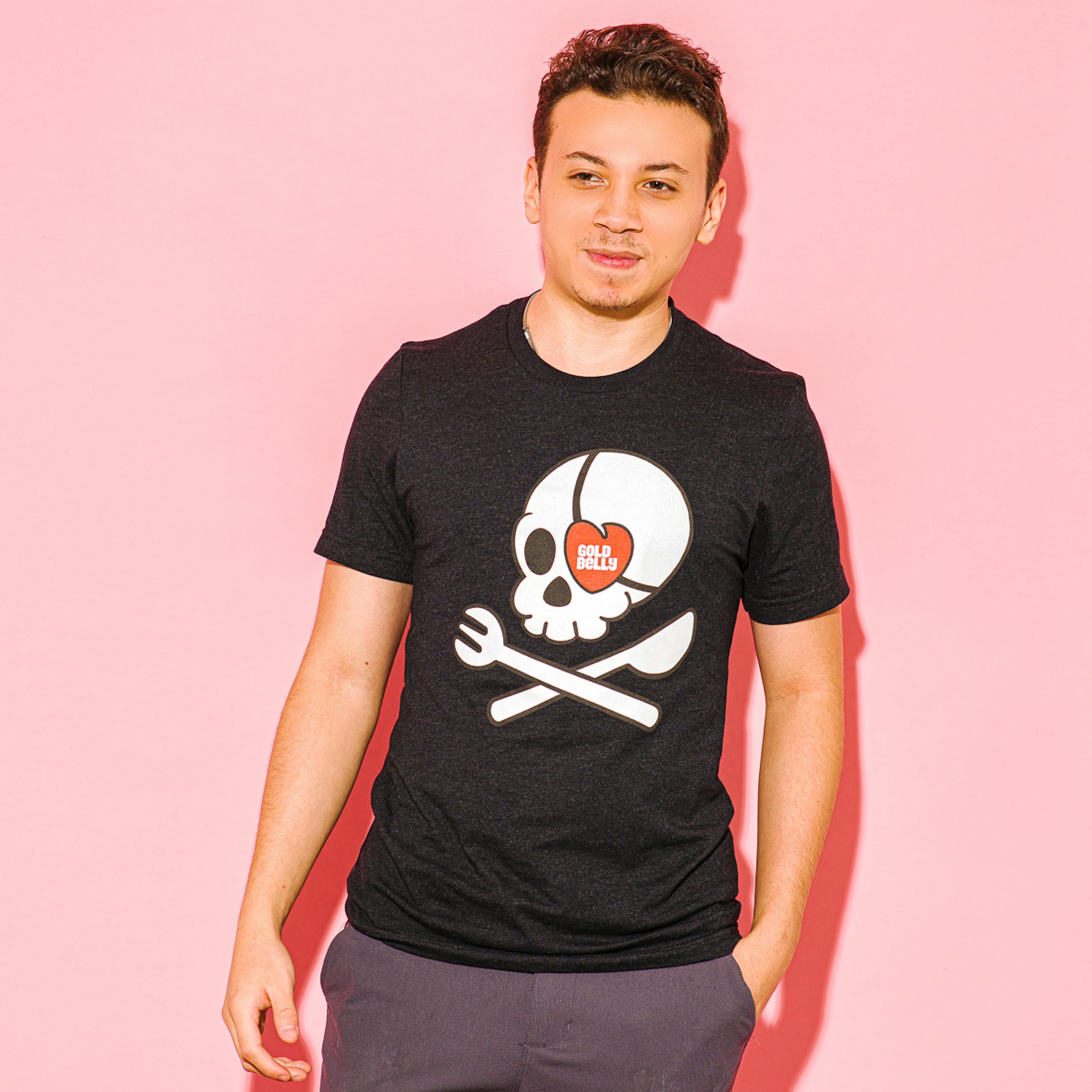 Black Goldbelly Pirate T-Shirt by Gift Cards + Merch - Alternate image 3