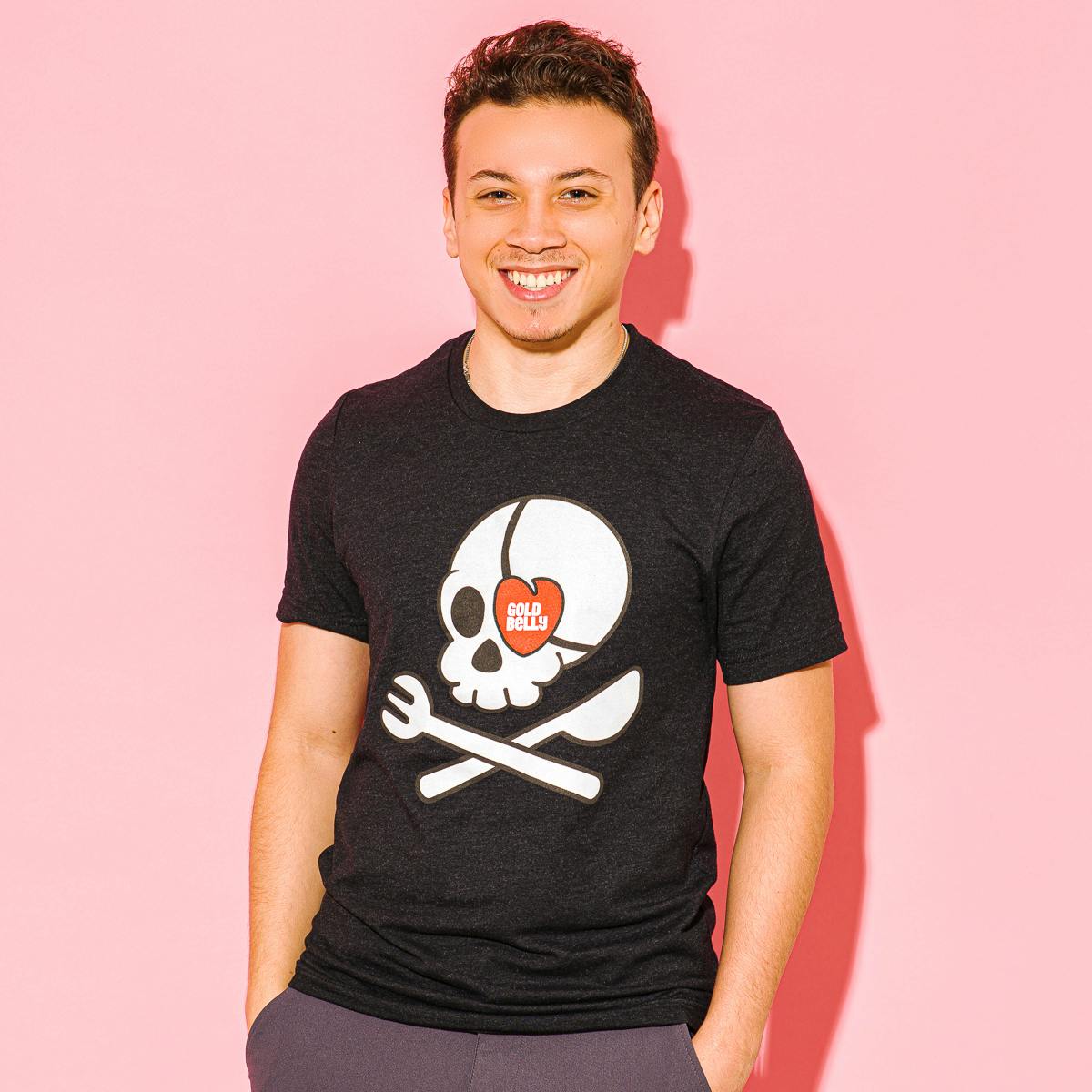 Black Goldbelly Pirate T-Shirt by Gift Cards + Merch