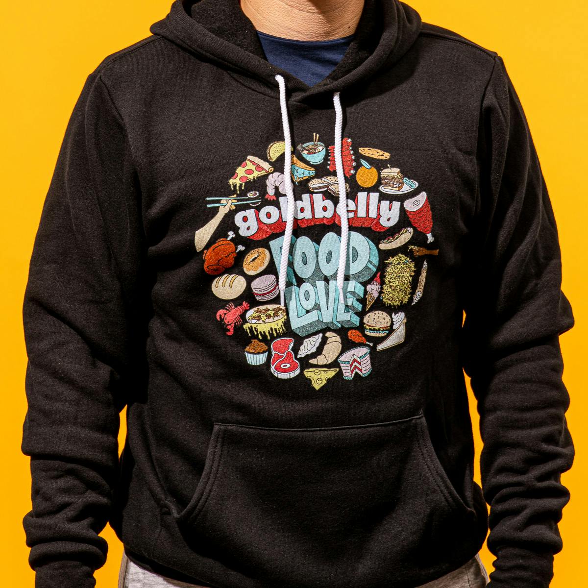 Black Goldbelly "Food Love" Sweatshirt by Gift Cards + Merch - Alternate image 12
