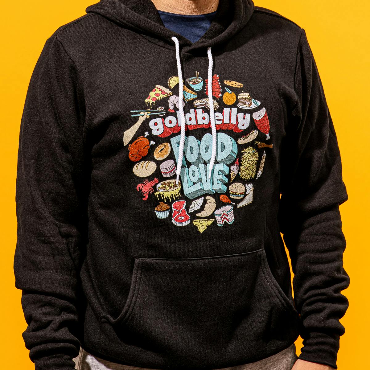 Black Goldbelly "Food Love" Sweatshirt by Gift Cards + Merch - Alternate image 9