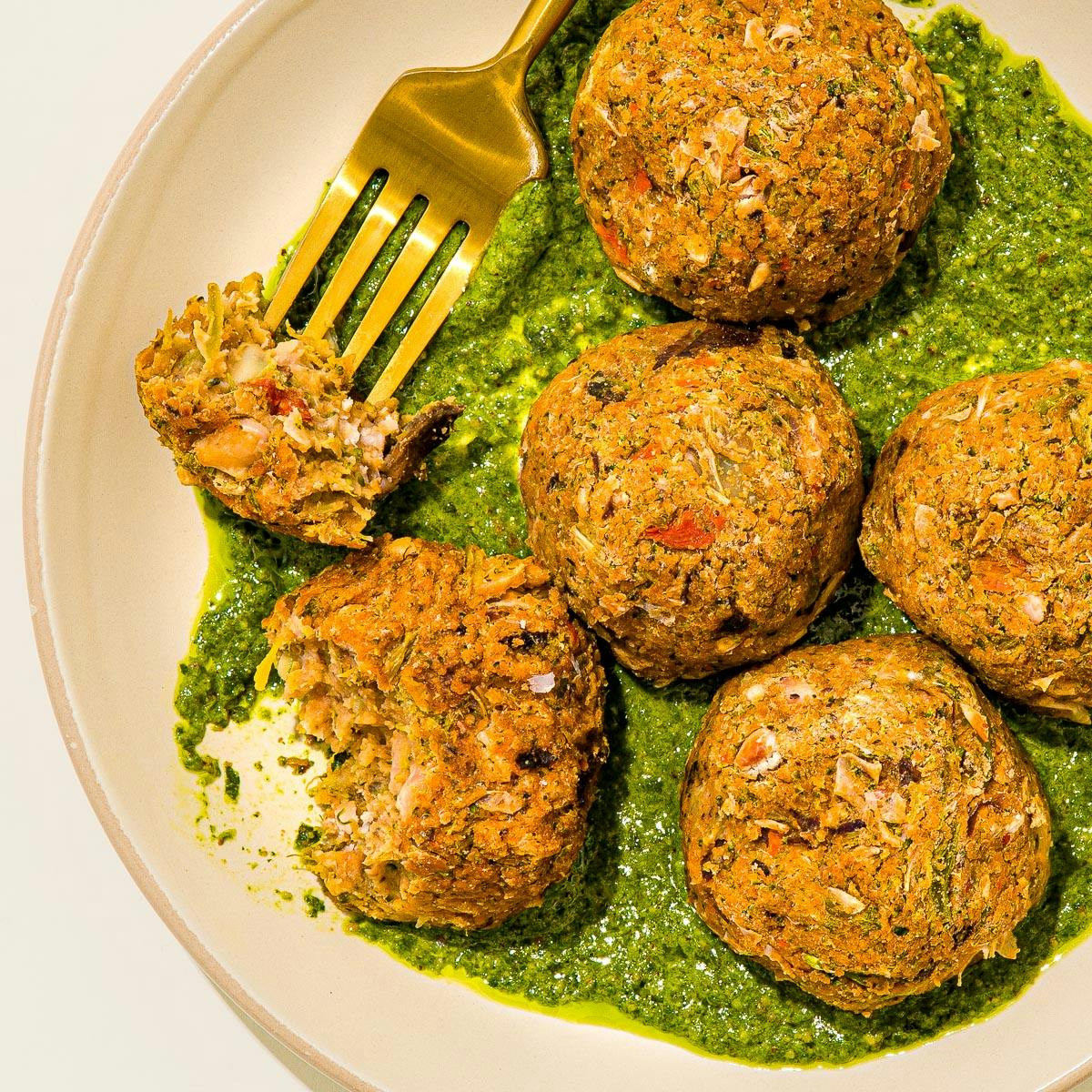 Bucket of B'alls Family Pack - Veggie Balls (Vegan) by The Meatball Shop - Alternate image 2