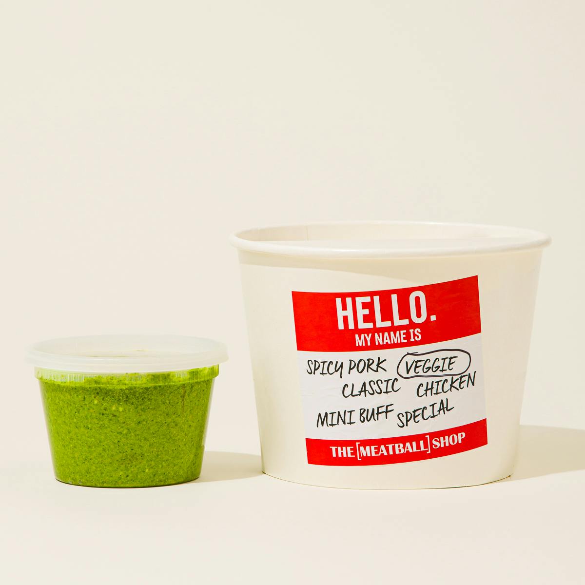 Bucket of B'alls Family Pack - Veggie Balls (Vegan) by The Meatball Shop - Alternate image 5