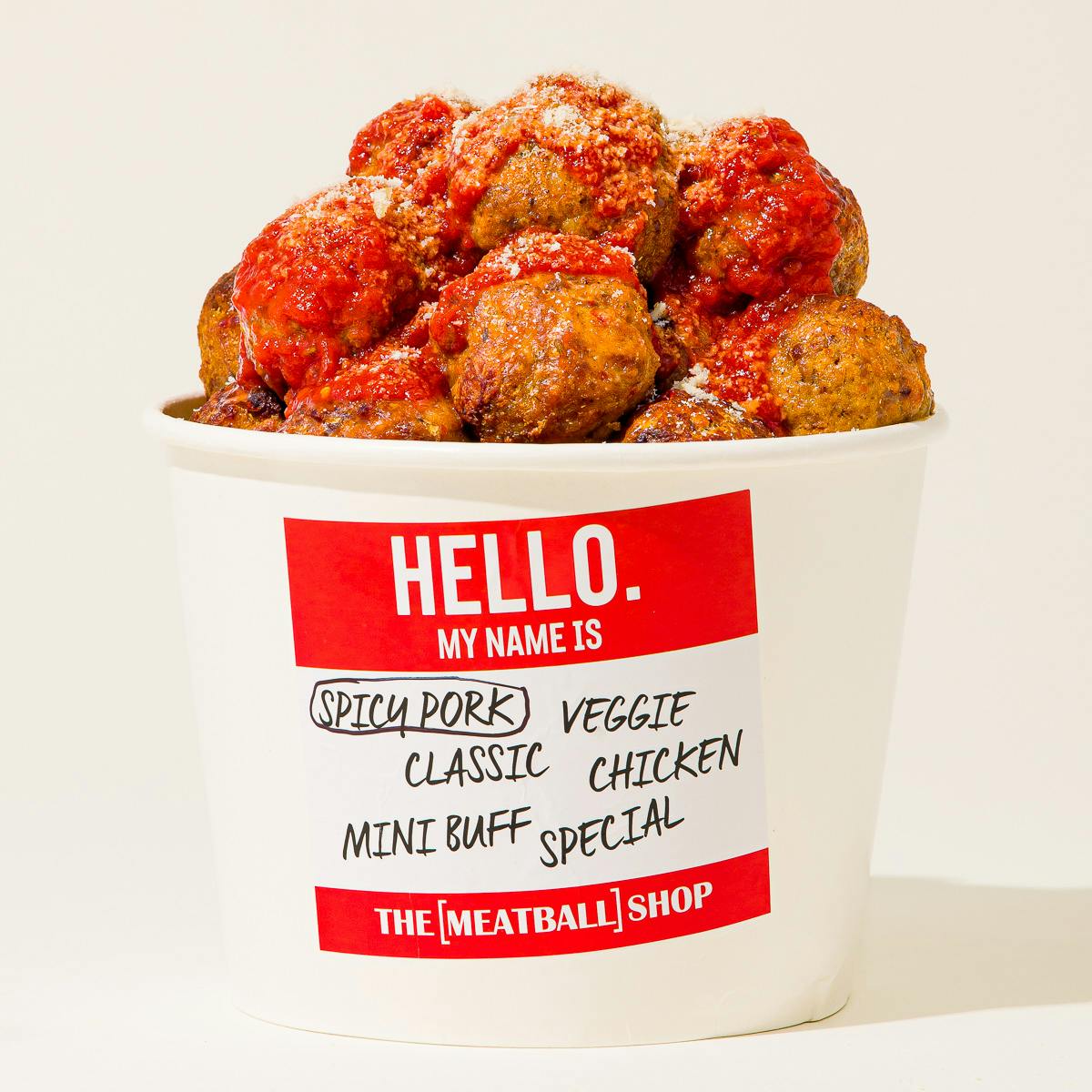 Bucket of B'alls Family Pack - Spicy Pork Meatballs by The Meatball Shop - Alternate image 6