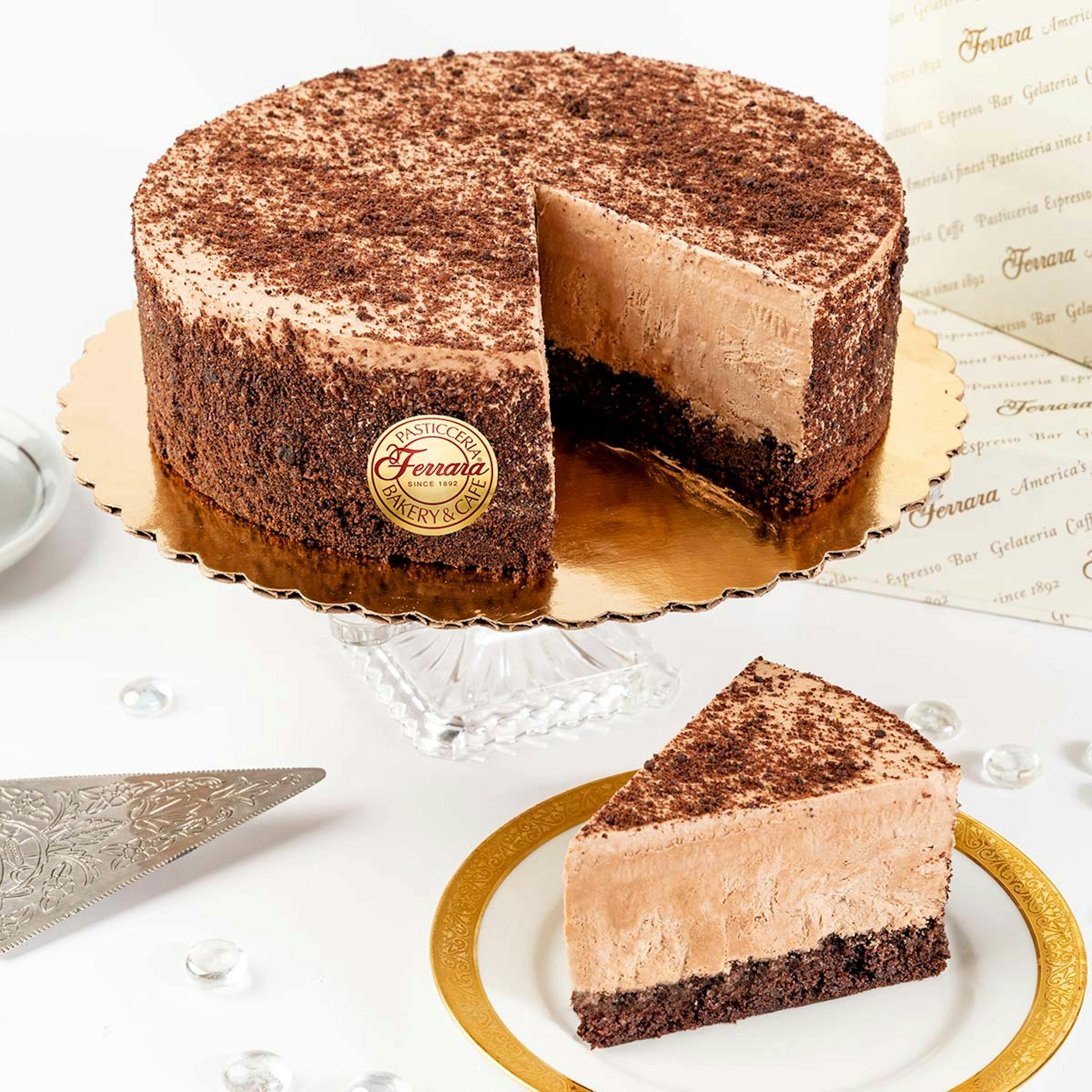 Chocolate Mousse Cake by Ferrara Bakery
