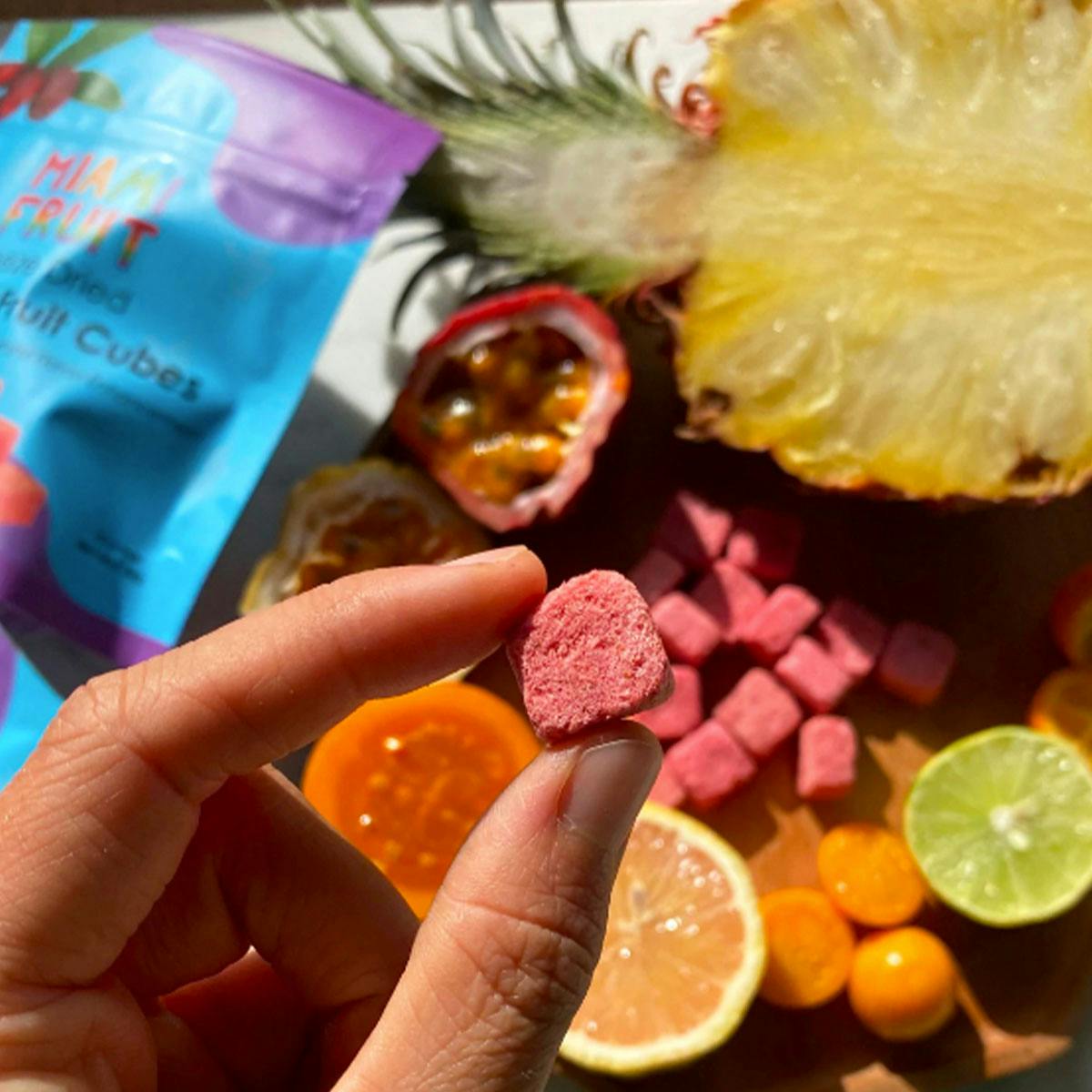 Freeze Dried "Miracle Berry" Cubes Pack by Miami Fruit - Alternate image 1