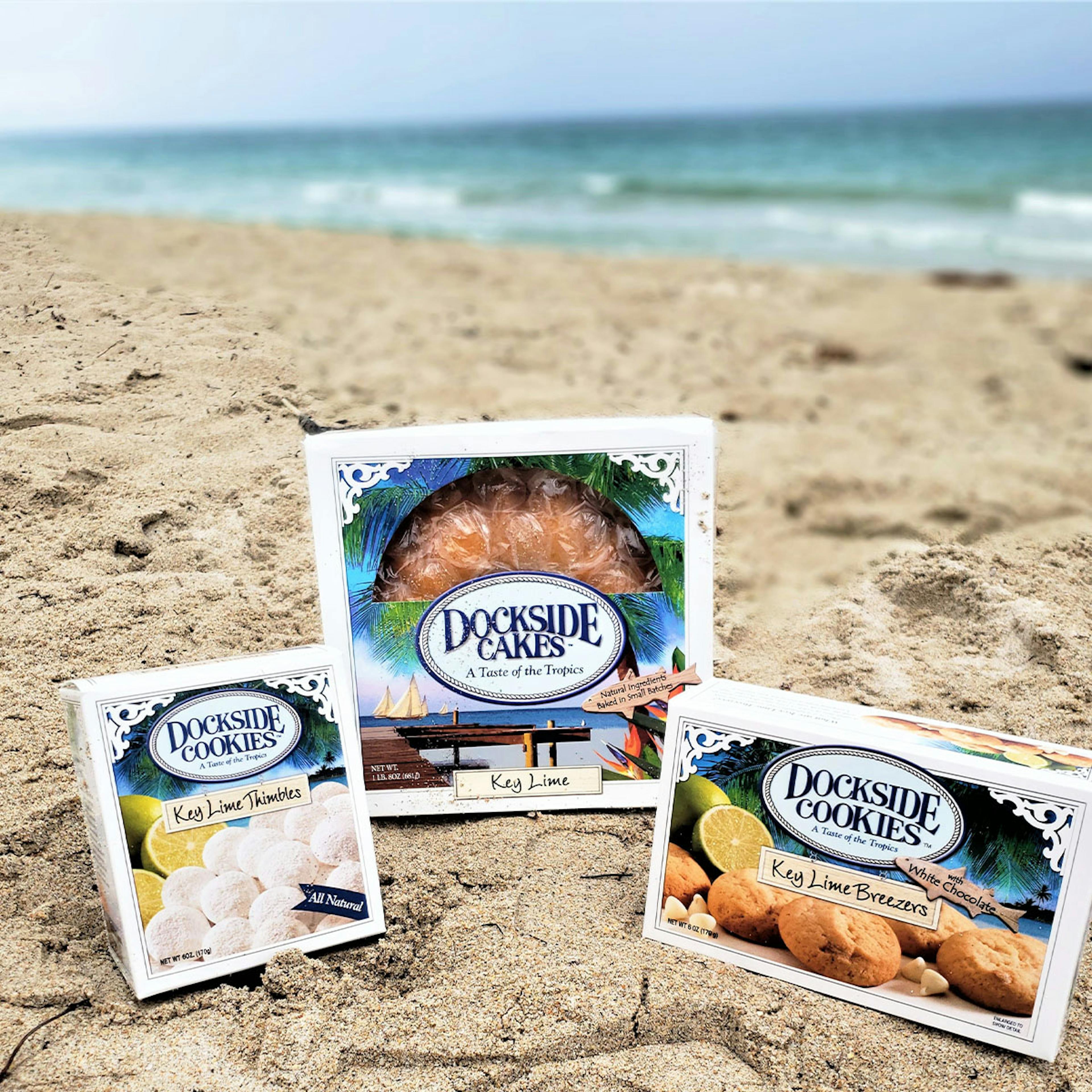 Key Lime Bundt Cake + Cookies + Thimbles by Dockside Market