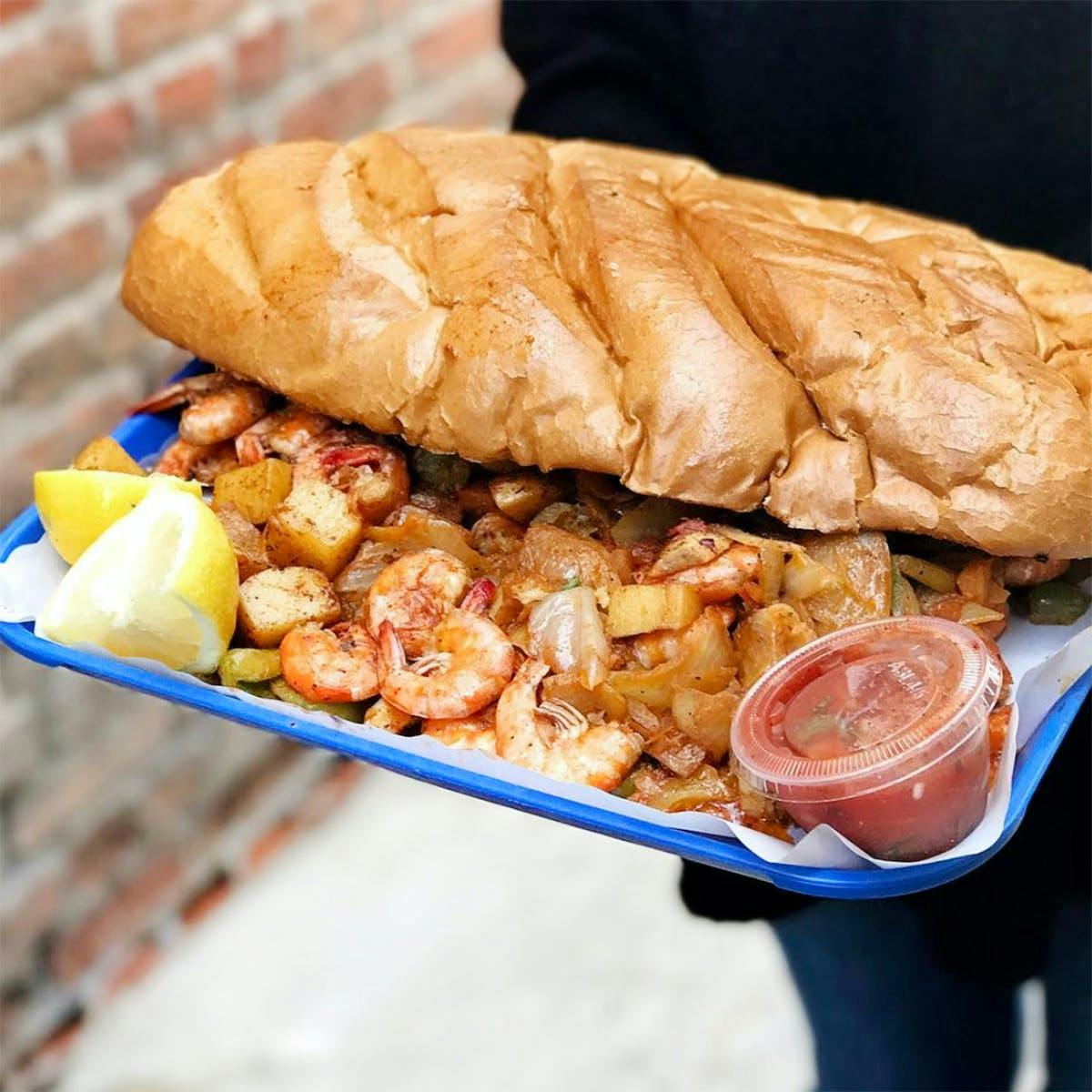 World Famous Shrimp Tray for 2-4 by San Pedro Fish Market - Alternate image 2