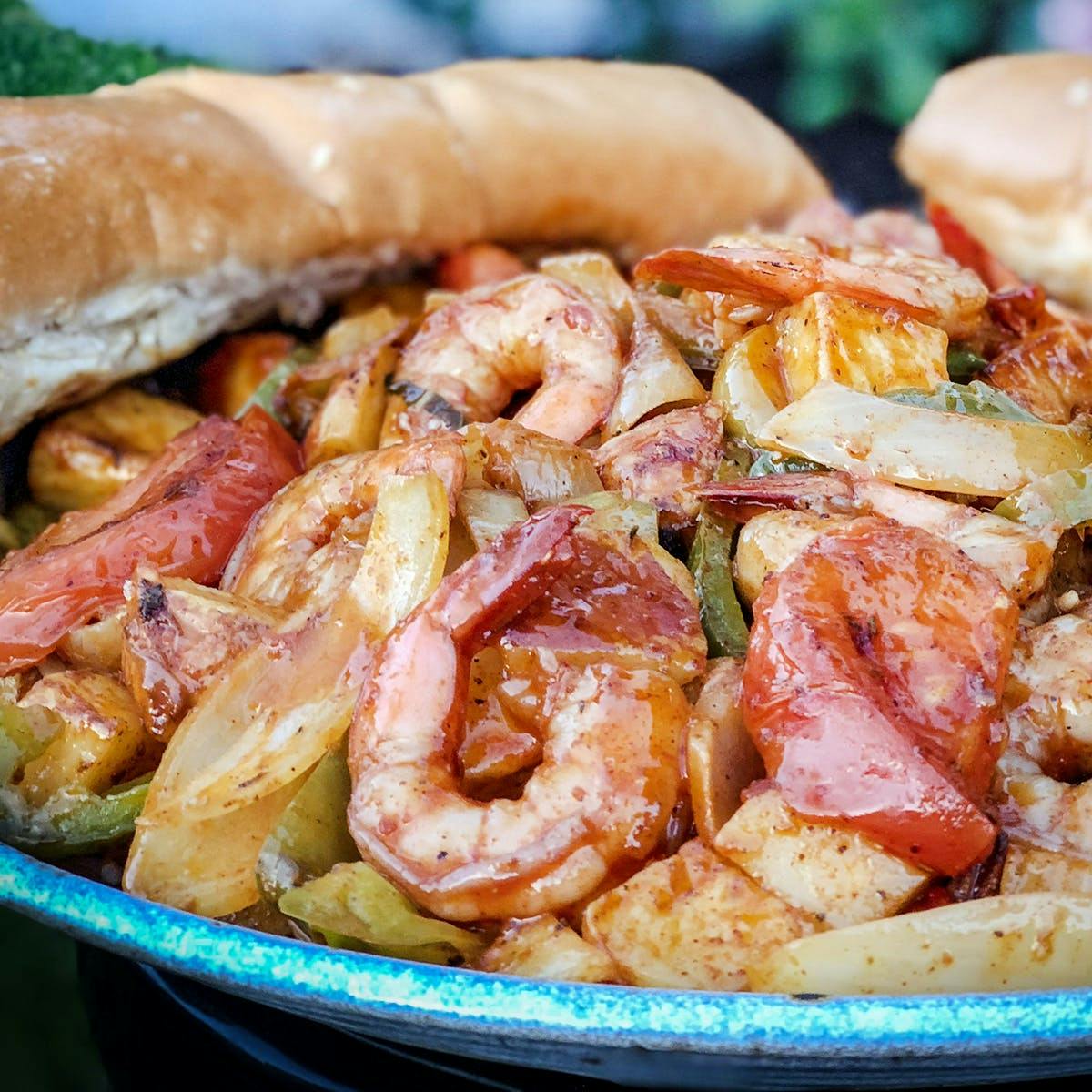 San Pedro Fish Market, The seafood tray that started it all! Our World  Famous Shrimp Tray always hits the spot. 😍 📷 : @amirkhajavi123