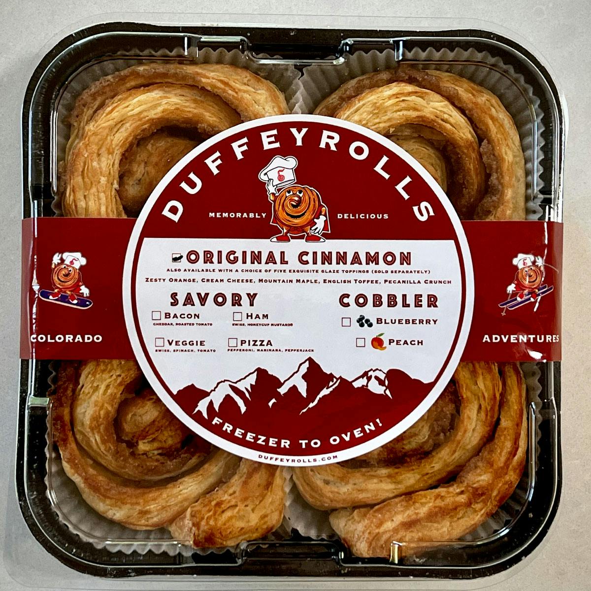Cinnamon Duffeyrolls - 12 Pack by Duffeyroll