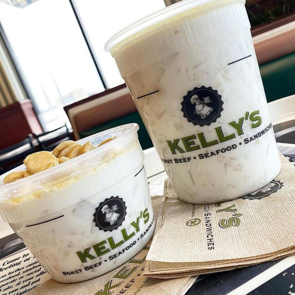 Lobster Roll Kit + New England Clam Chowder for 4 by Kelly's Roast Beef - Alternate image 1