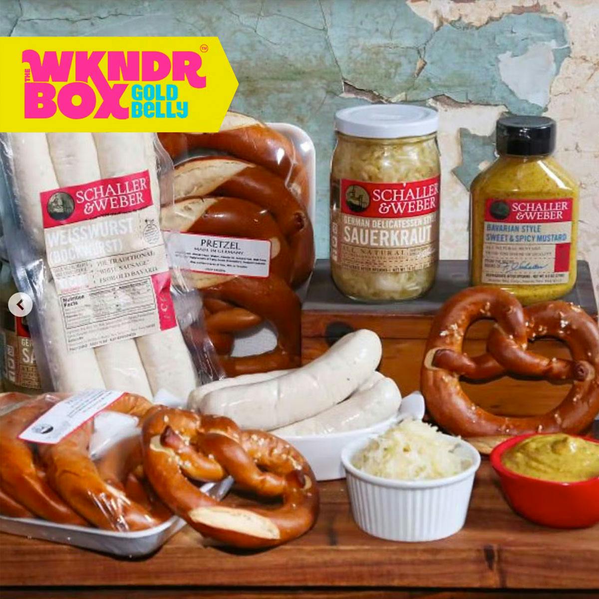 Schaller & Weber's Uber Weekender Bavarian Box by Schaller & Weber