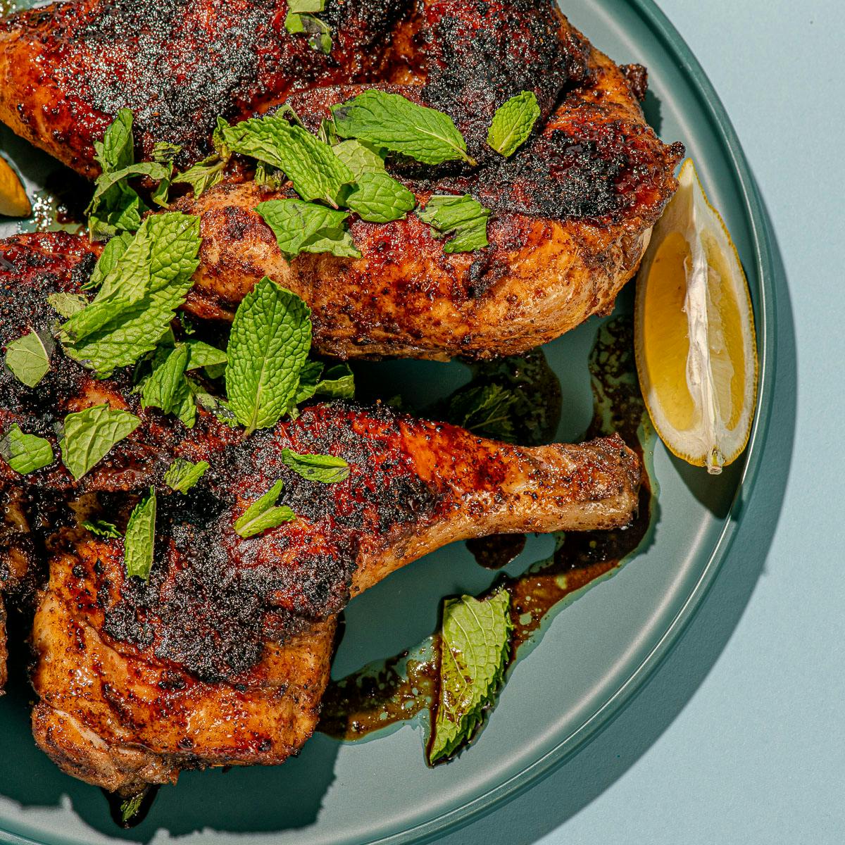 Citrus-Spiced Split Chicken + Cocktail Kit for 4 by Stephanie Izard's Girl & The Goat - Alternate image 2