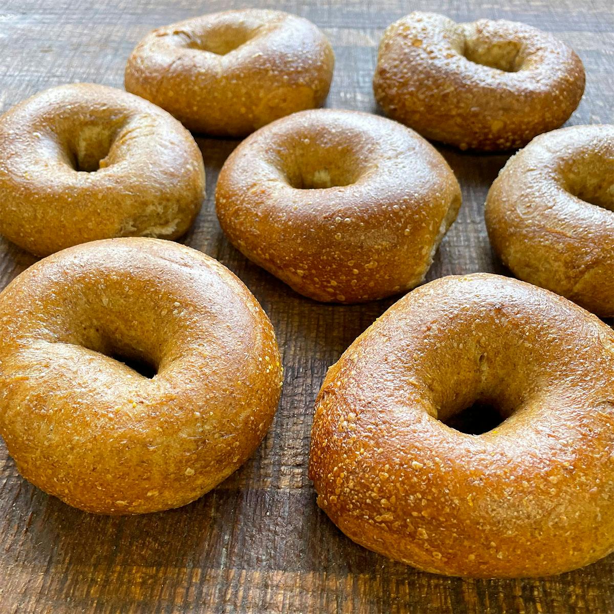 Pumpkin Bagels - Dozen by Collegetown Bagels