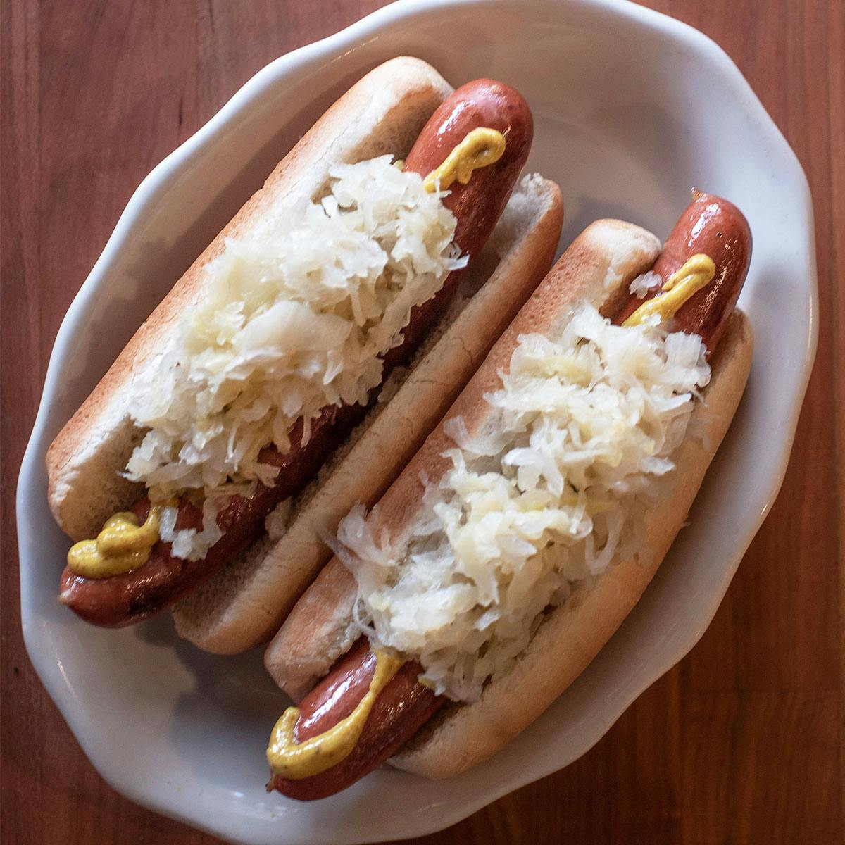 Frankfurters + Knockwurst Grill Kit for 6-8 by Kenny & Ziggy's Delicatessen - Alternate image 2