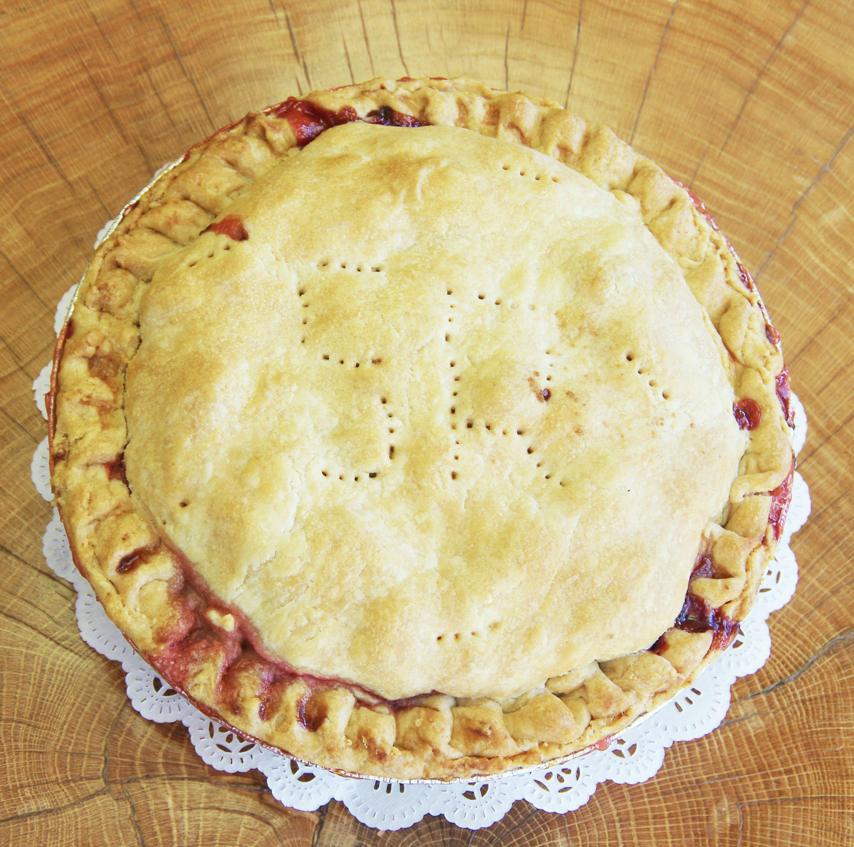 Vegan Strawberry Rhubarb Pie by Michele's Pies - Alternate image 1
