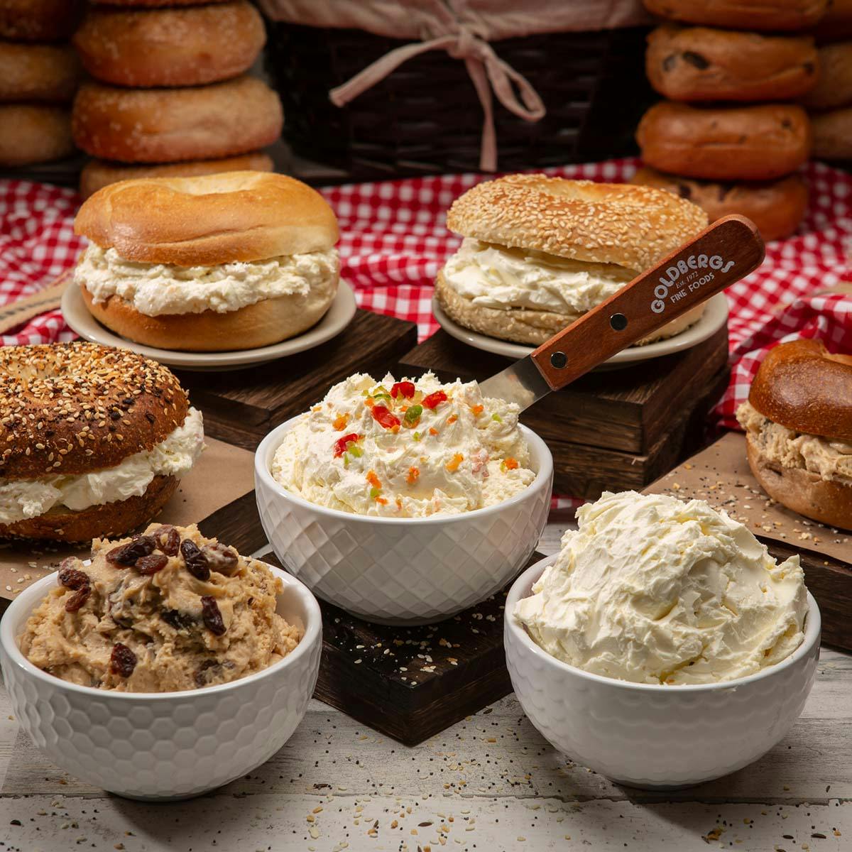 Bagels & Cream Cheese - Choose Your Own 13 Pack by Goldberg's Fine Foods - Alternate image 1