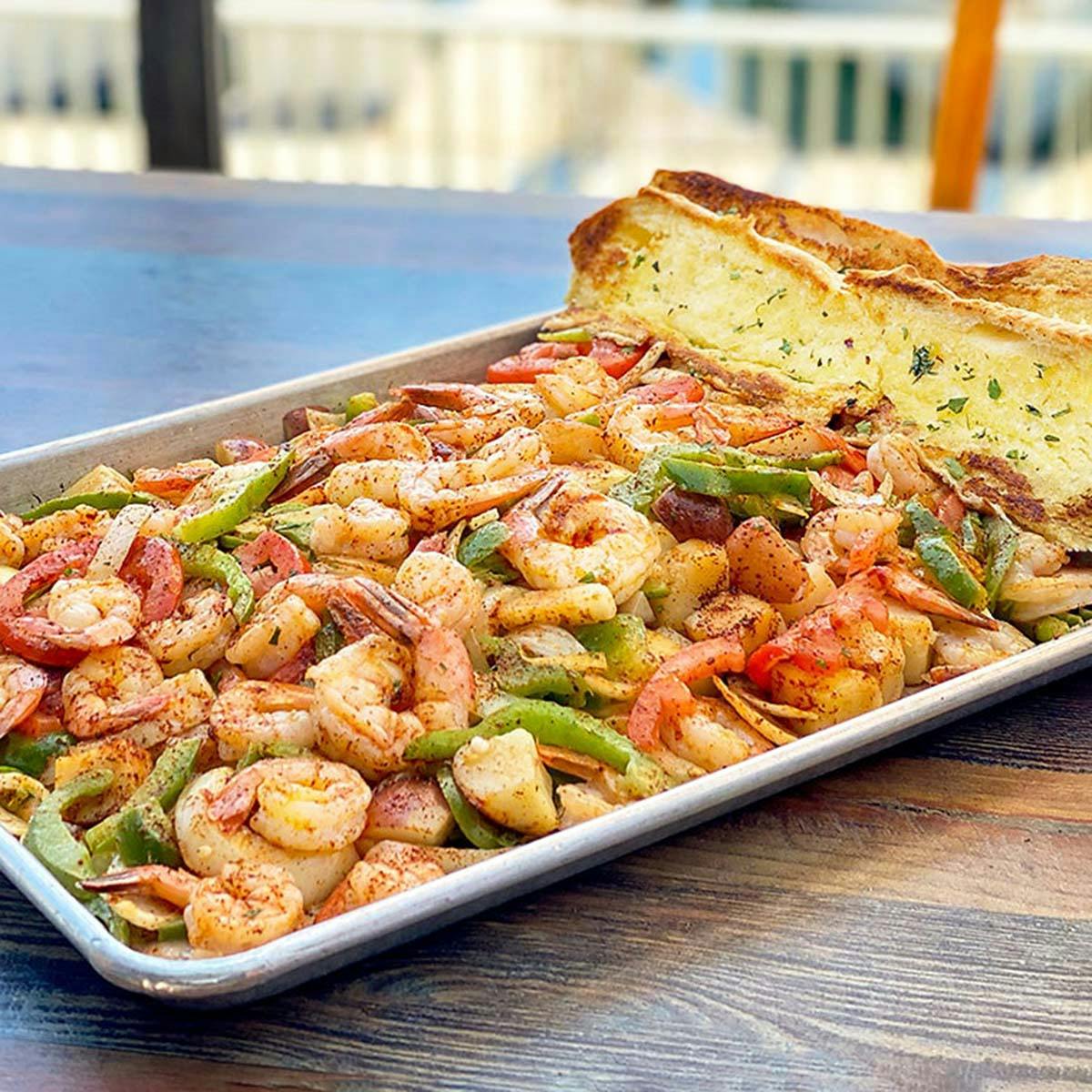 World Famous Shrimp Tray for 6-8 by San Pedro Fish Market