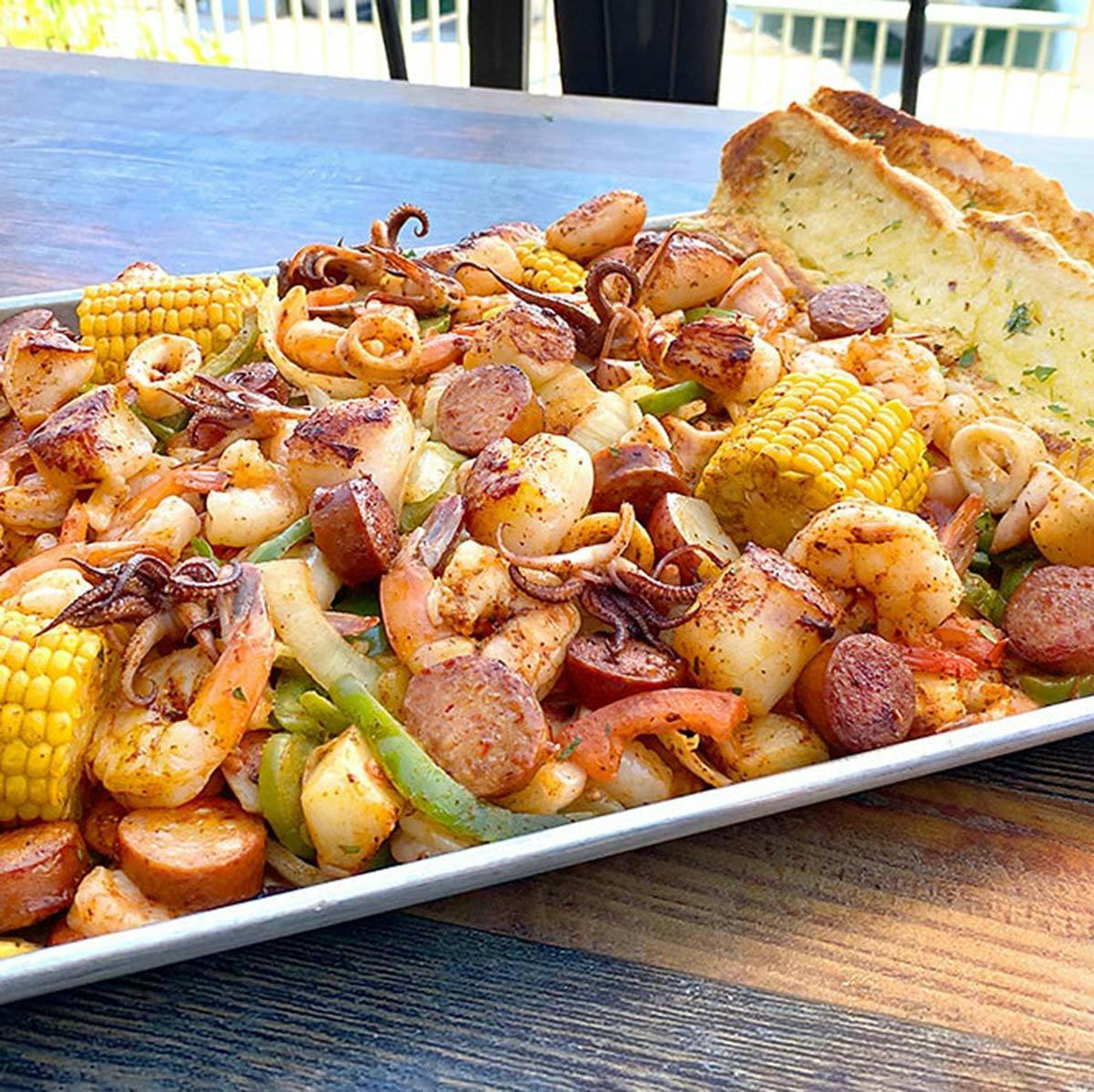 San Pedro Seafood Feast for 6-8 by San Pedro Fish Market