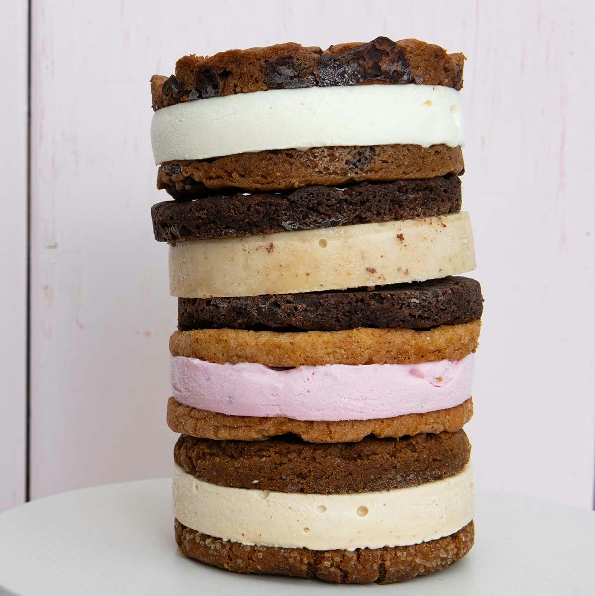 Ice Cream Sandwich Sampler - 8 Pack by Malai Ice Cream