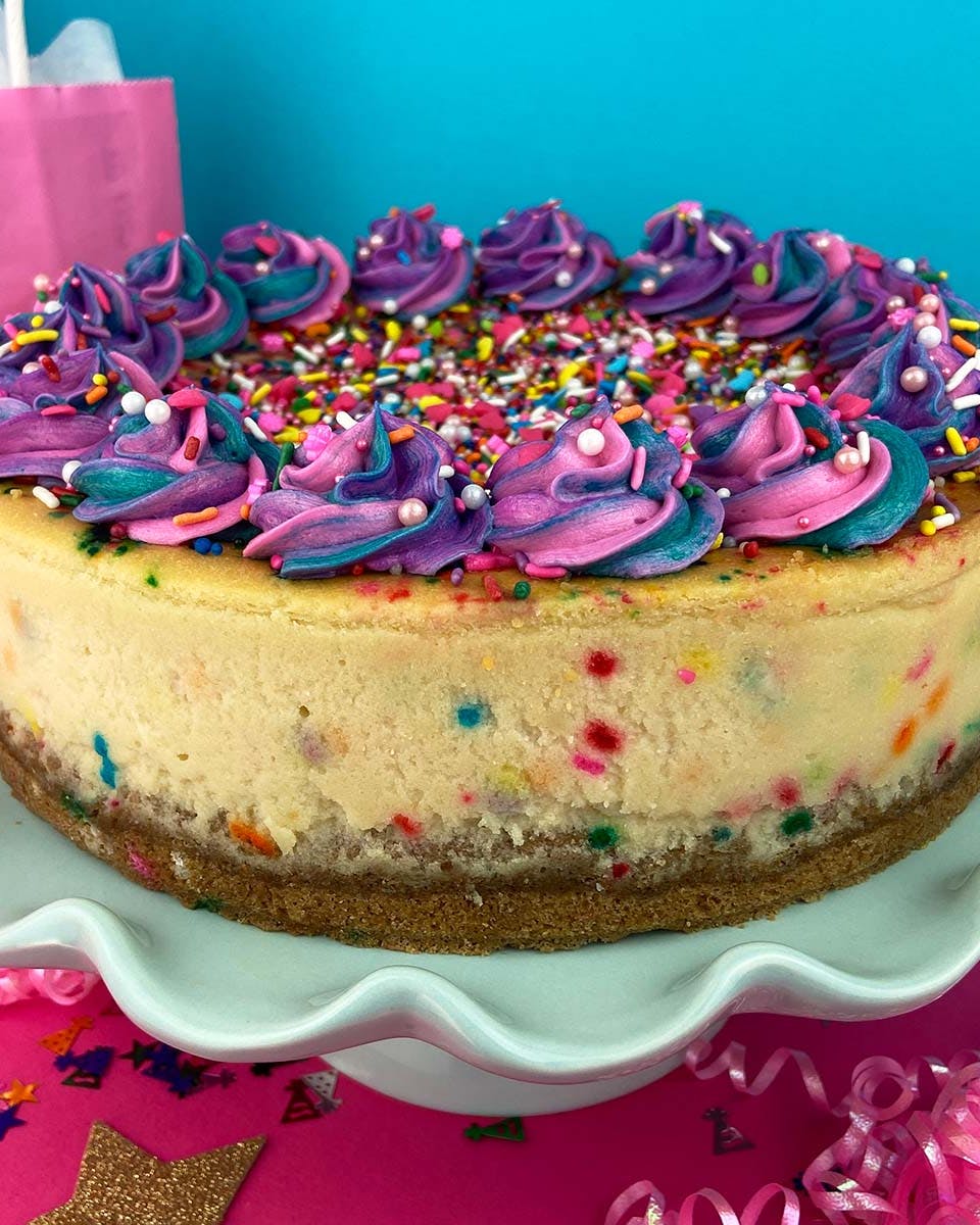 Sprinkle Happy Cake by Carousel Cakes - Goldbelly