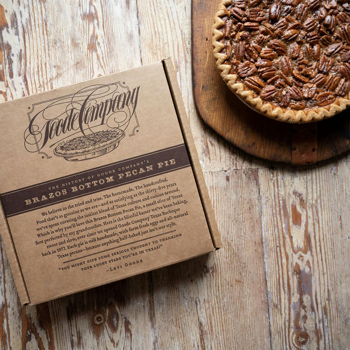"Brazos Bottom" Pecan Pie by Goode Co. Barbeque - Alternate image 3