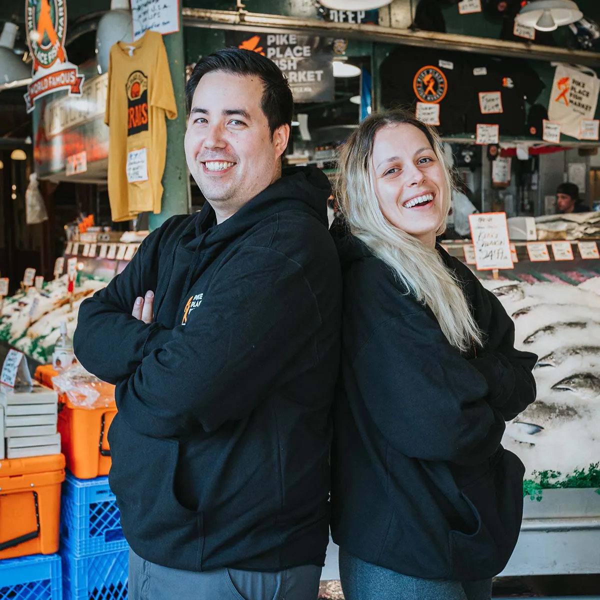 Pike Place Fish Hoodie by Pike Place Fish Market - Goldbelly