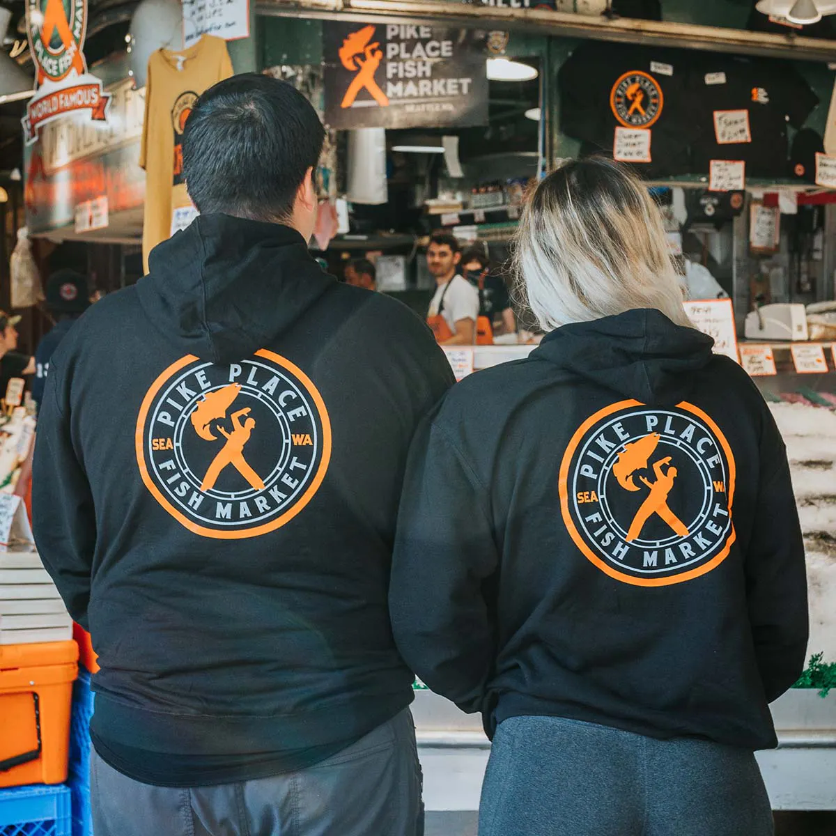 Pike Place Fish Hoodie by Pike Place Fish Market - Goldbelly
