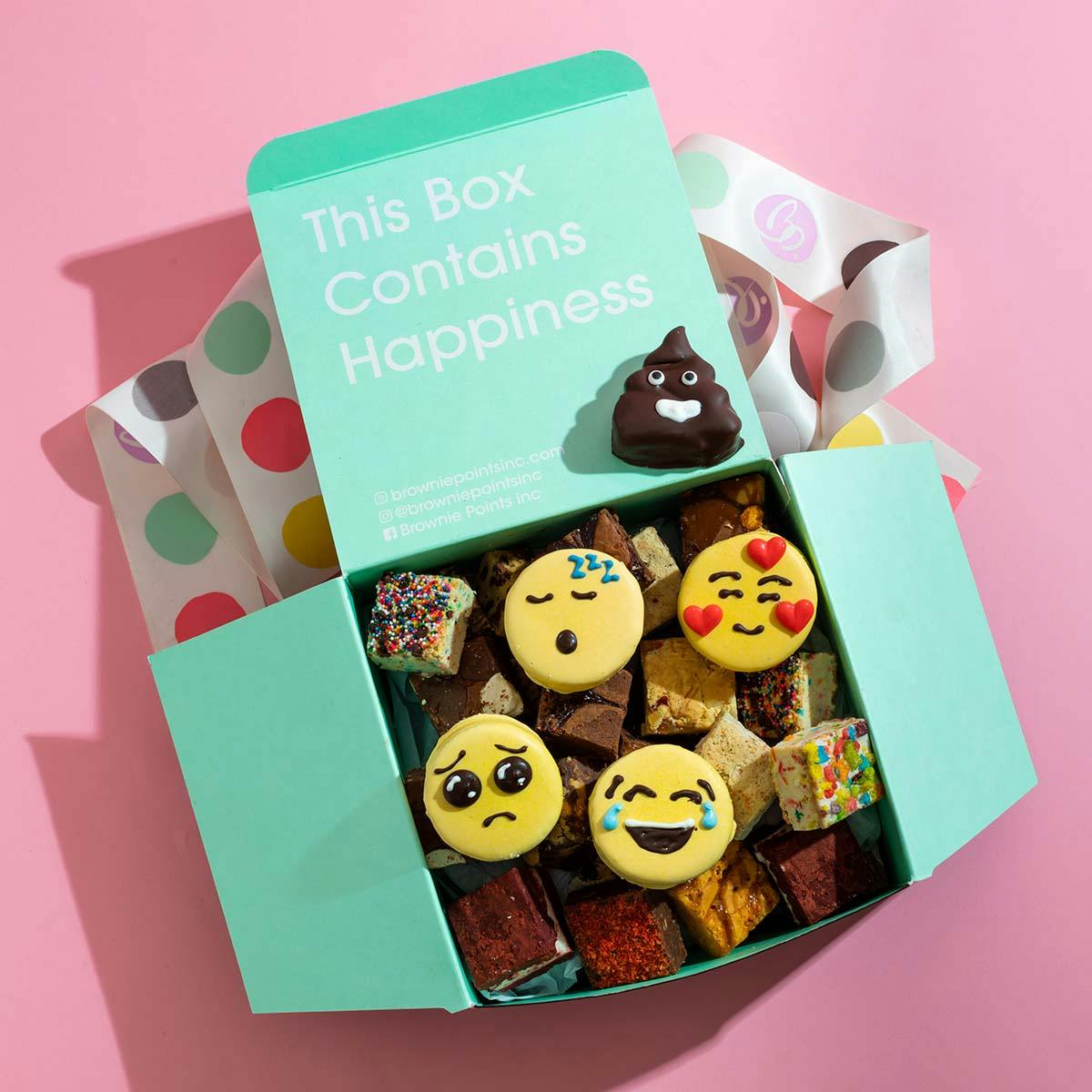 Emoji Brownies Gift Box