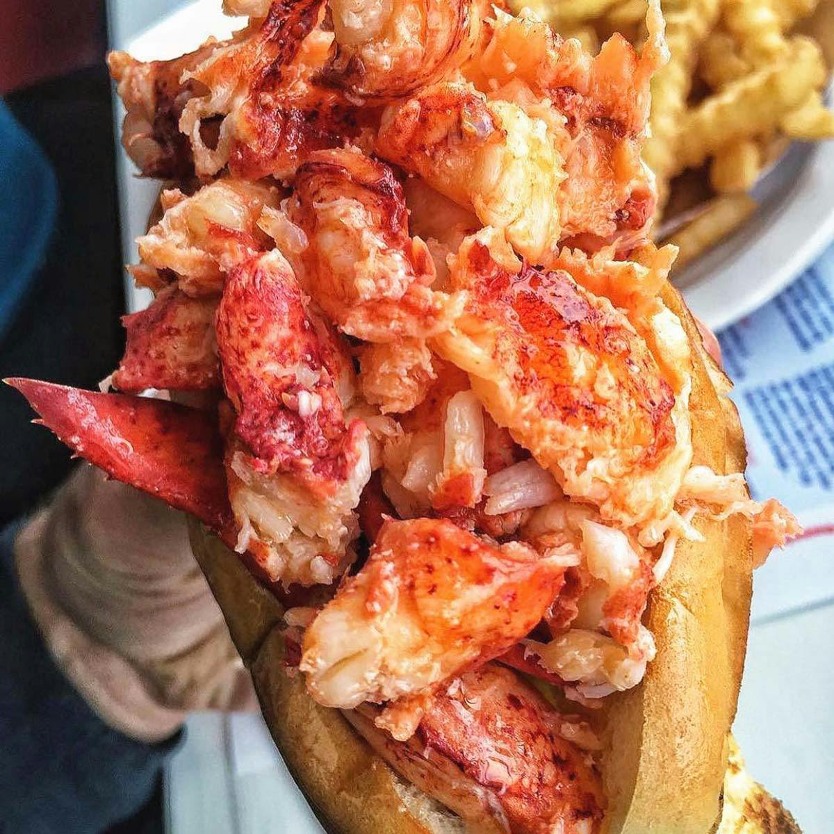 "Hot" Lobster Roll Kit - 8 Pack by LUNCH Lobster Roll