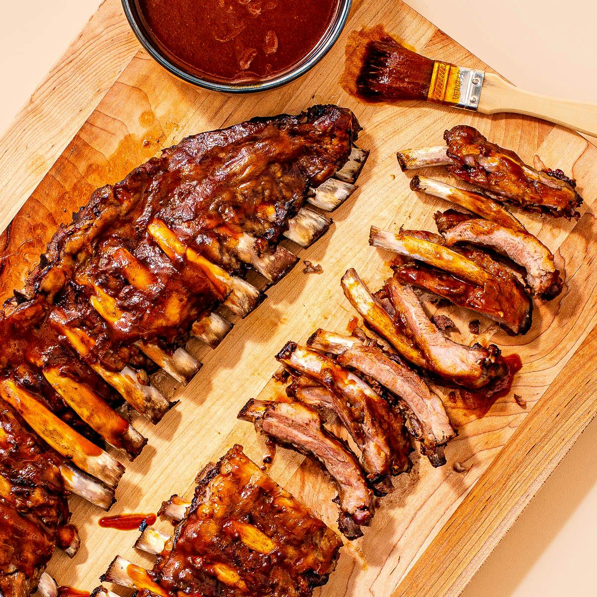 Slow-Cooked Iberico Pork Ribs Racks by Chef José Andrés