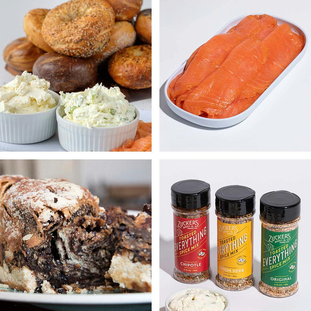 Rosh Hashanah Bagel Brunch for 6 by Zucker's Bagels and Smoked Fish