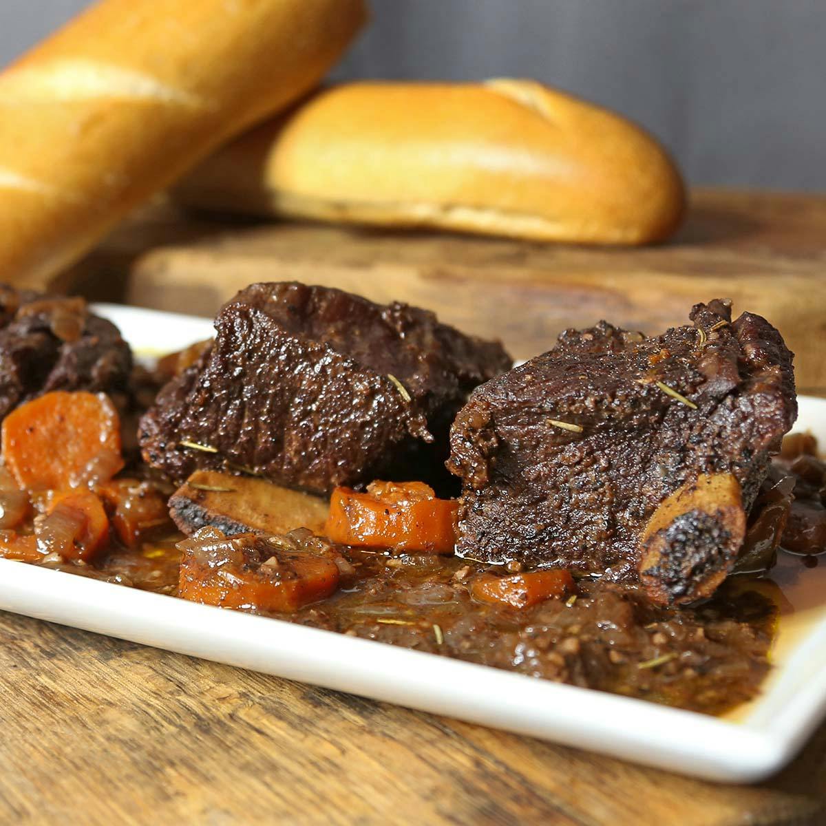 Short Ribs + Mashed Potatoes Dinner Kit for 4 by Royers Round Top Café Pies - Alternate image 1