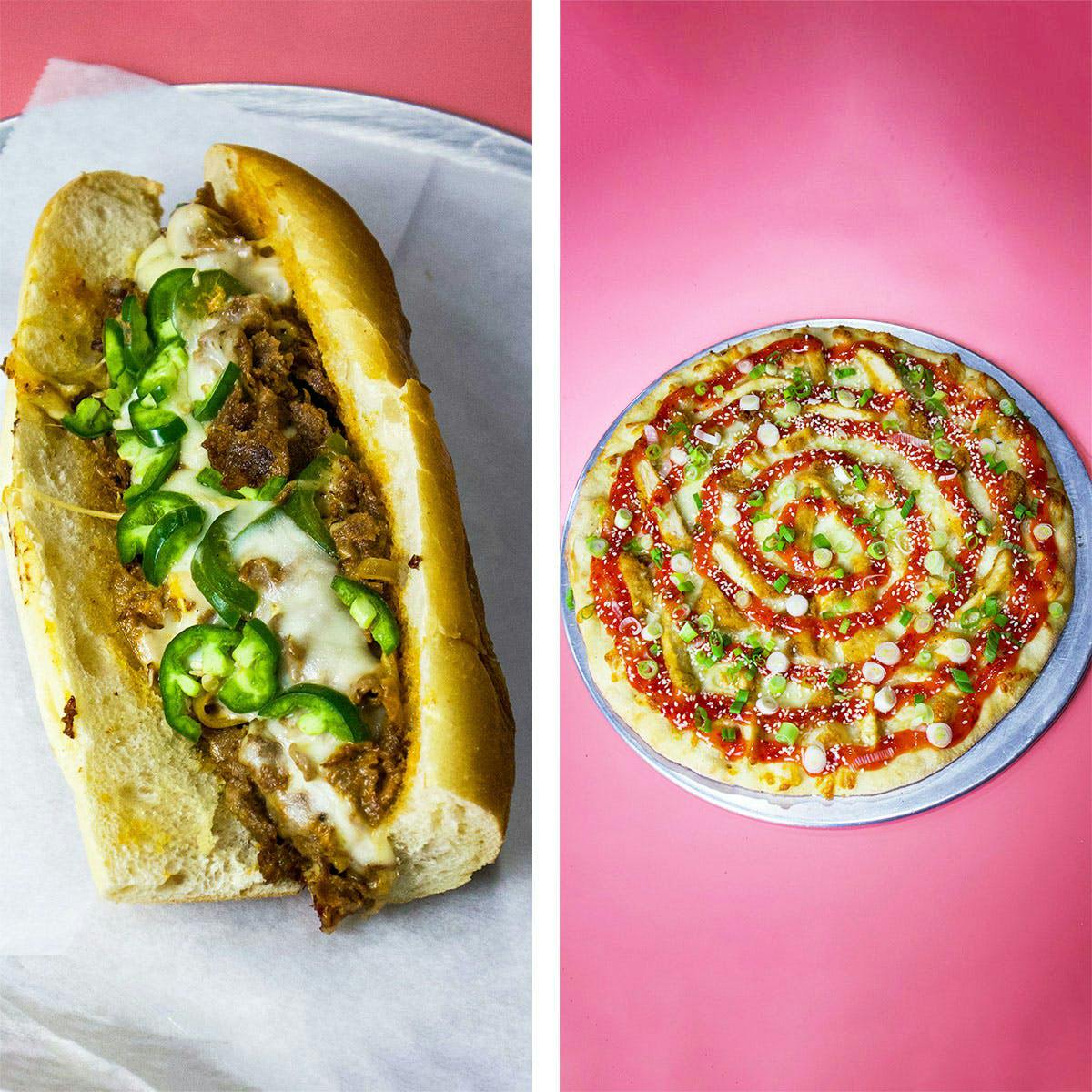 Best Seller Pizza + Cheesesteak Combo - 4 Pack by Krave It Pizza & Sandwich Joint