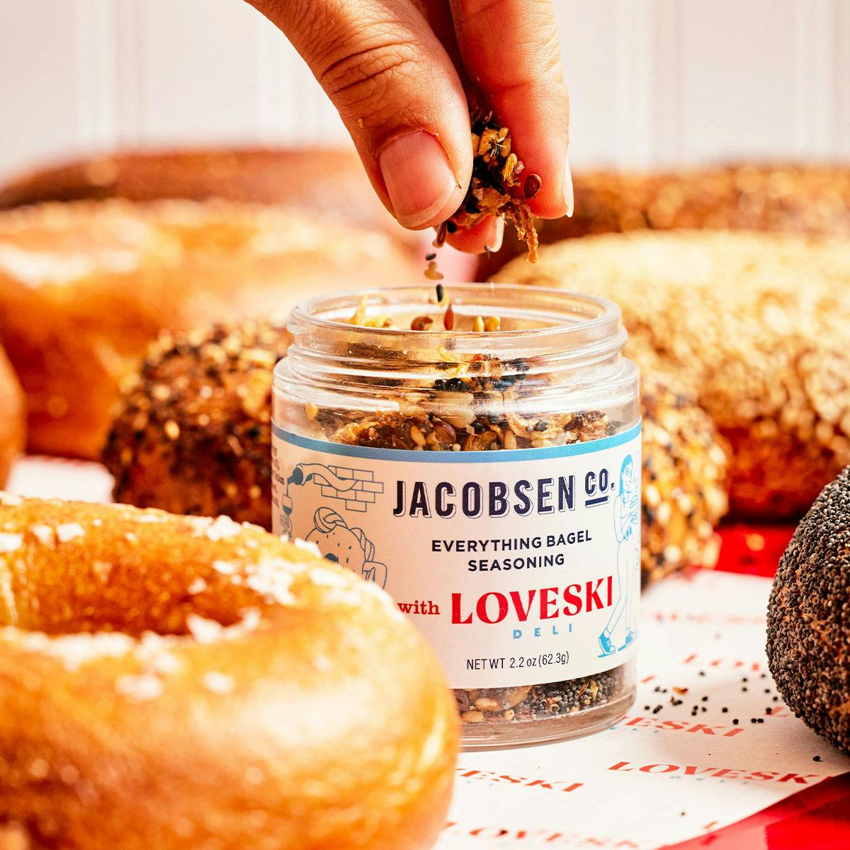 Loveski Everything Bagel Seasoning – Jacobsen Salt Co.