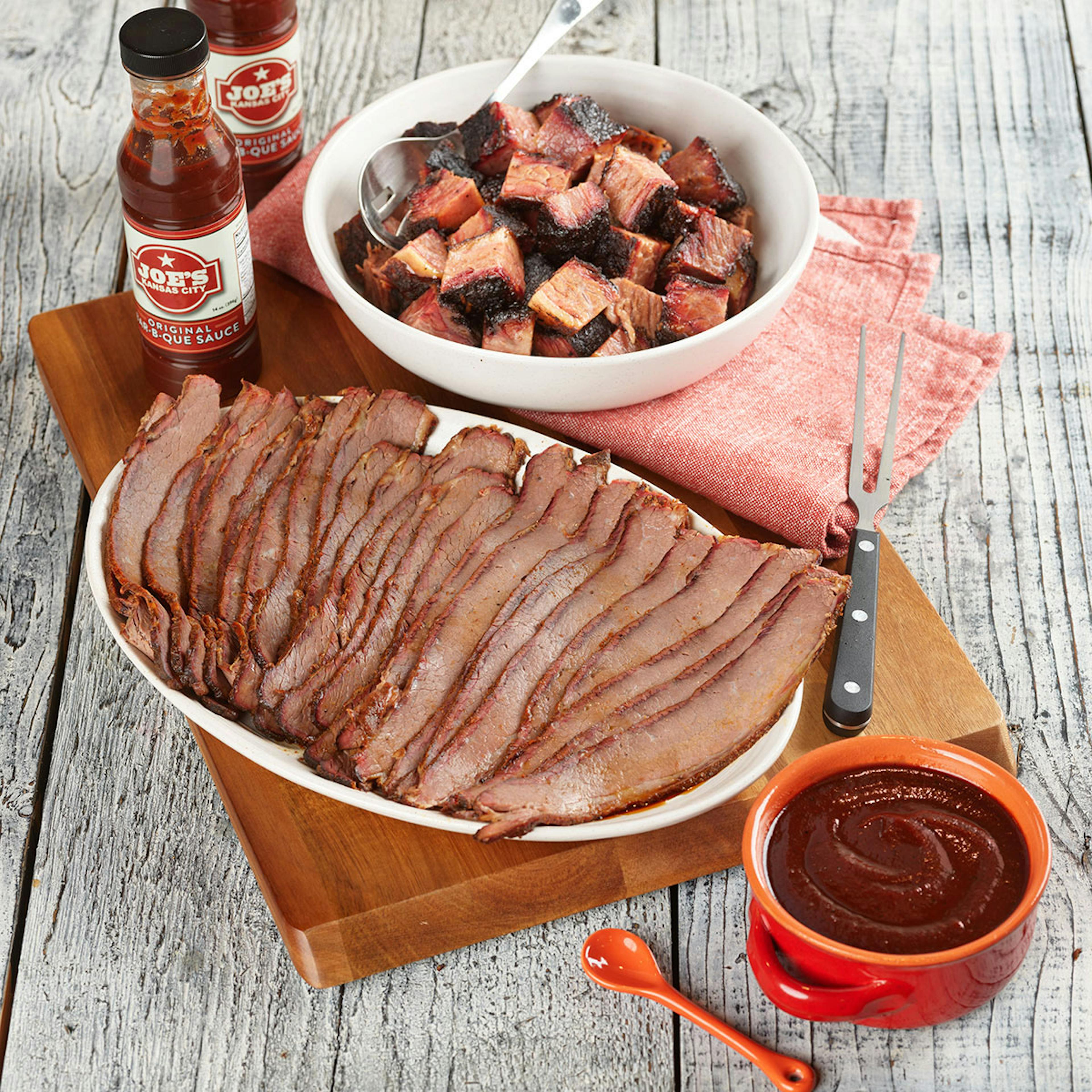 "All The Beef" - Sliced Brisket + Burnt Ends by Joe's KC BBQ