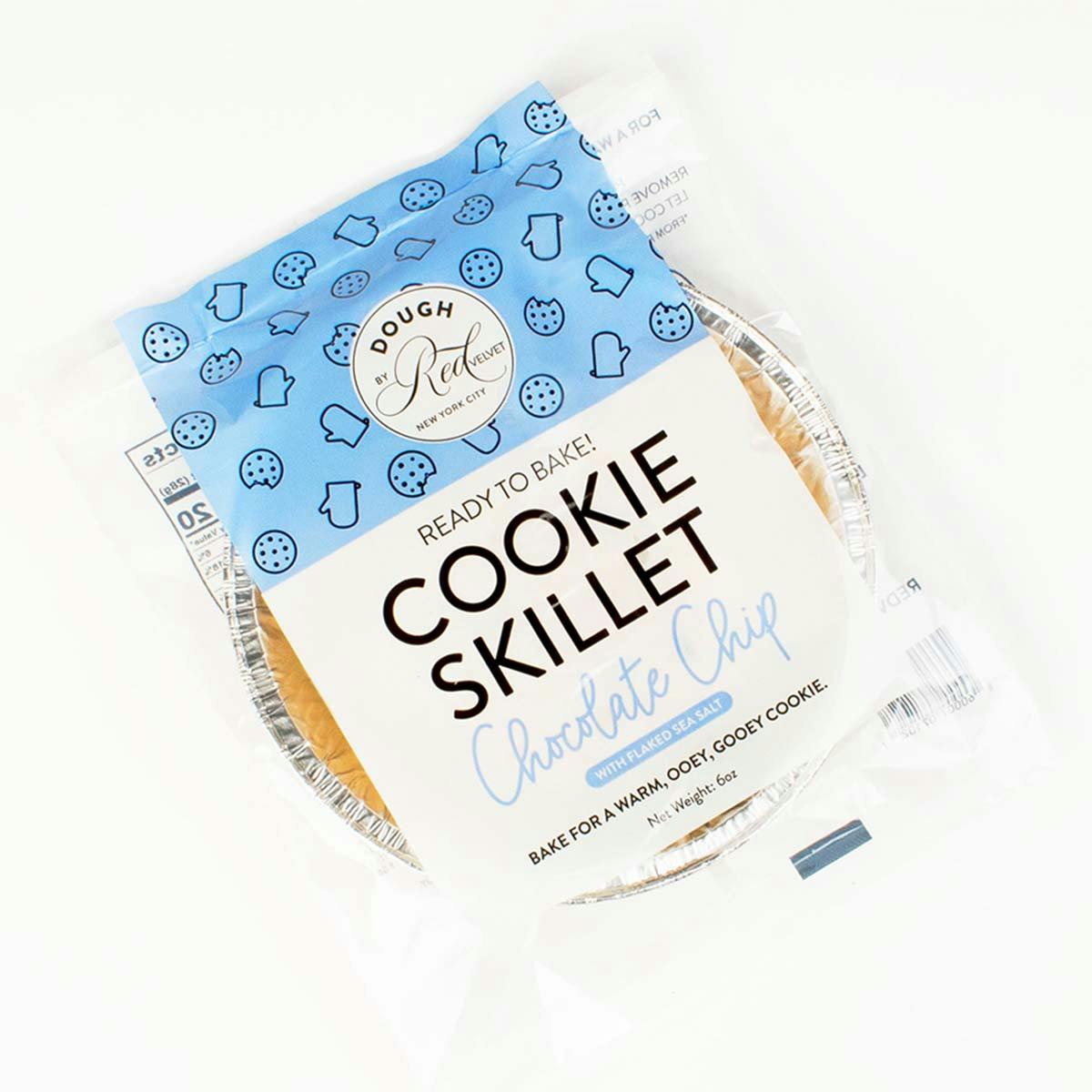 Ready-To-Bake Chocolate Chip Sea Salt Cookie Skillet Kit