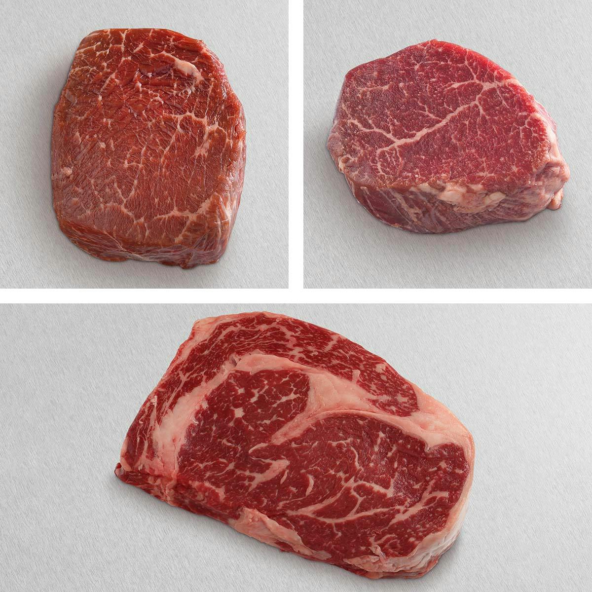 American Wagyu Steak Sampler - 6 Pack by Snake River Farms
