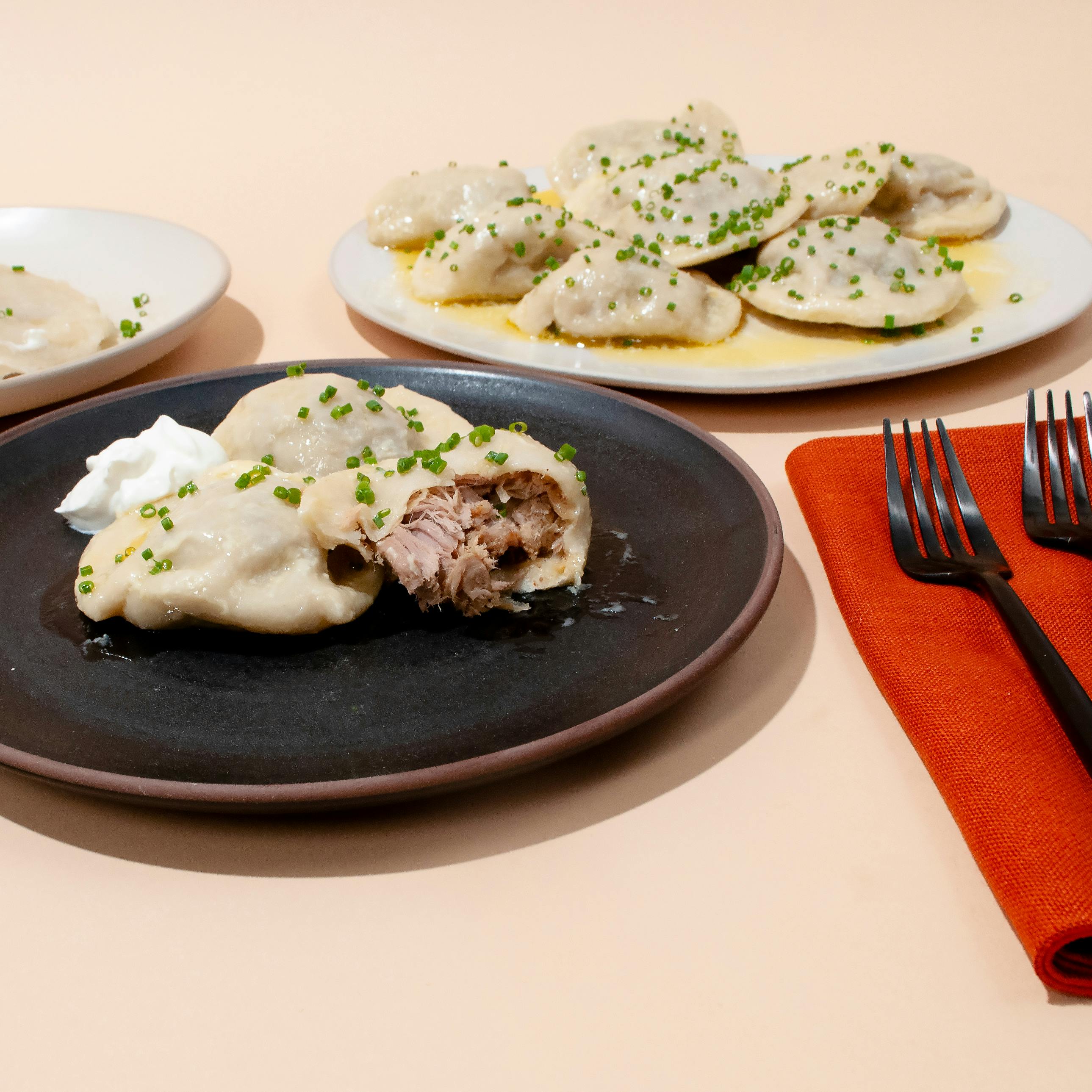 Pork & Sauerkraut Pierogies - 24 Pack by Chef Michael Symon - Alternate image 1