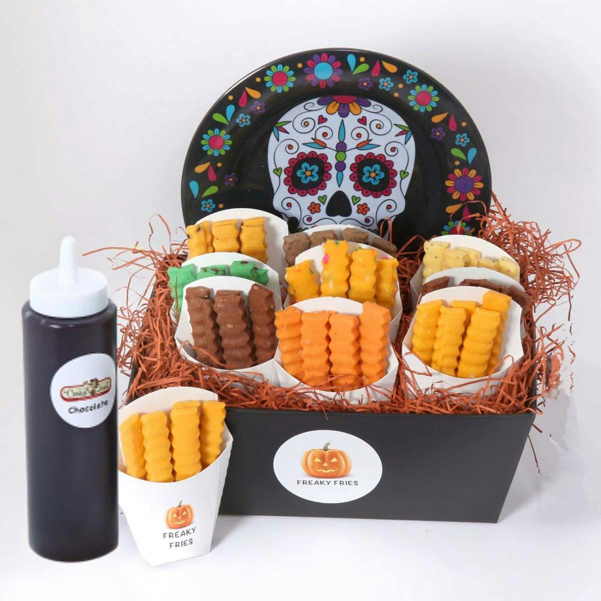 Freaky Fries Halloween Basket - 9 Cartons by The Cookie Joint