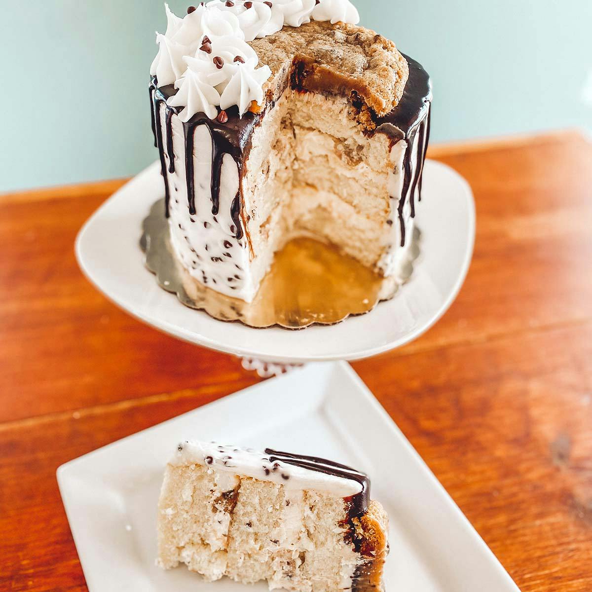 Chocolate Chip Cookie Cake by Blue Owl Bakery - Alternate image 2