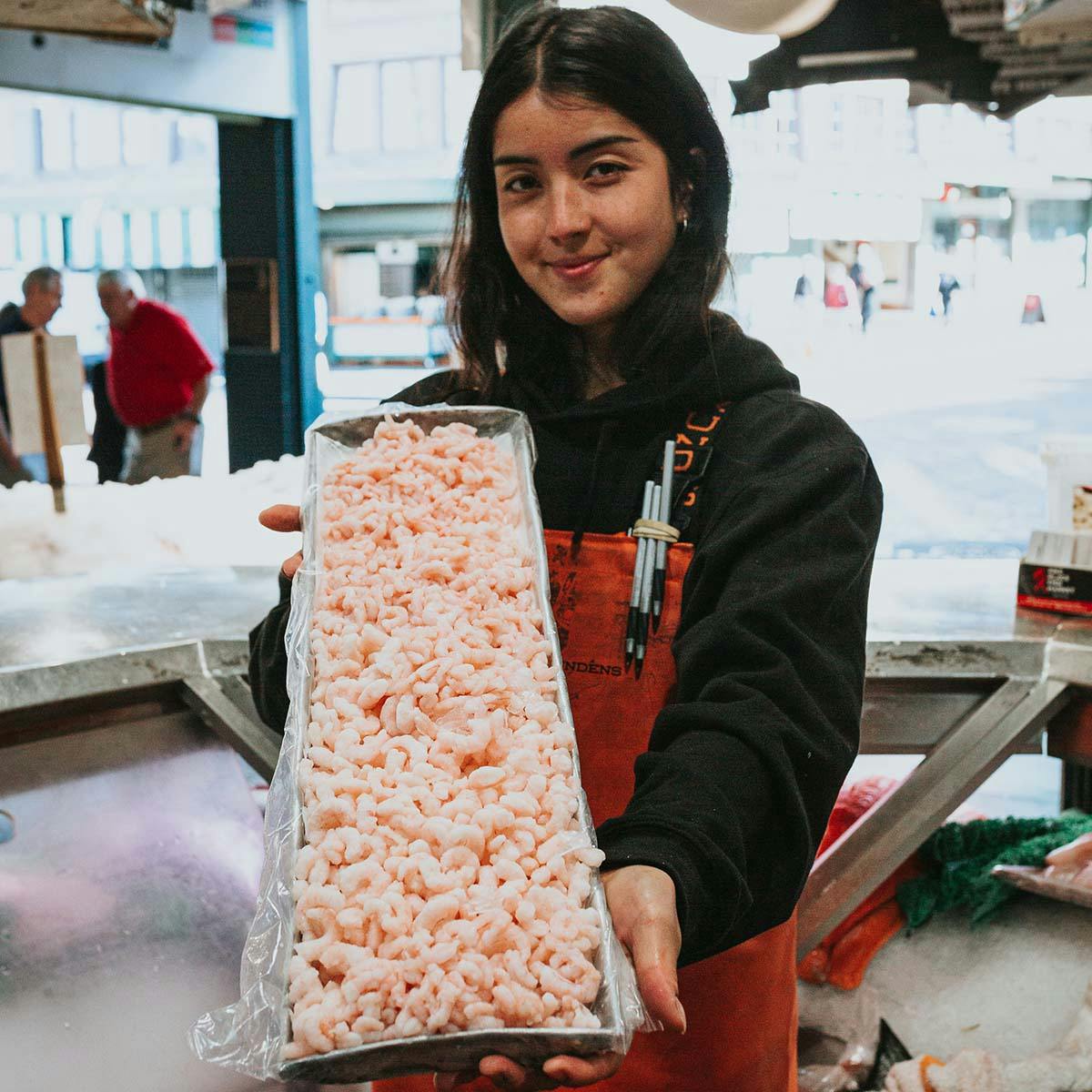 Shrimp Meat - Cooked, Ready to Eat, Wild, 1 lb by Pike Place Fish Market