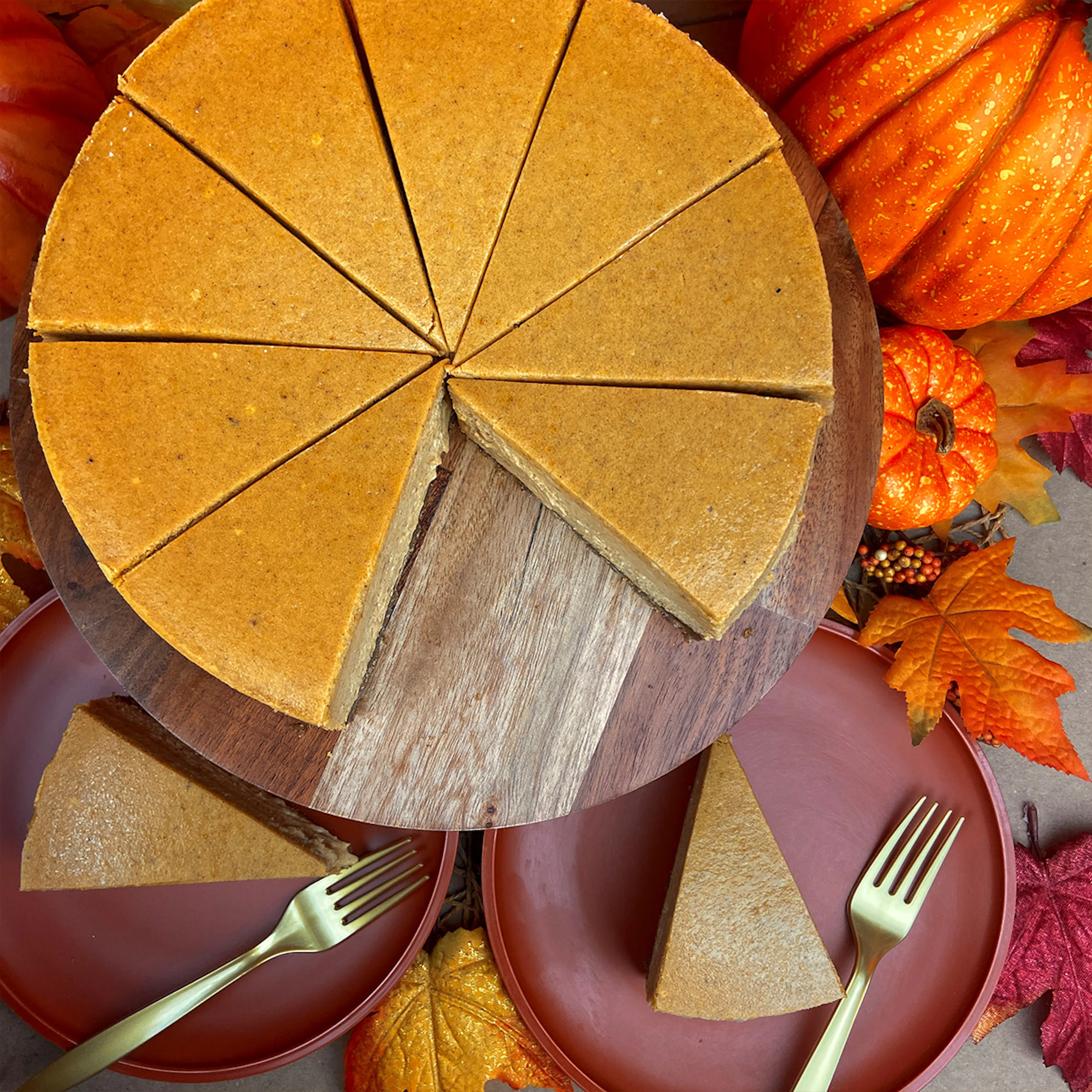 "The PumpKing's Mistress" Pumpkin Cheesecake by East Side Cheesecakes - Alternate image 1