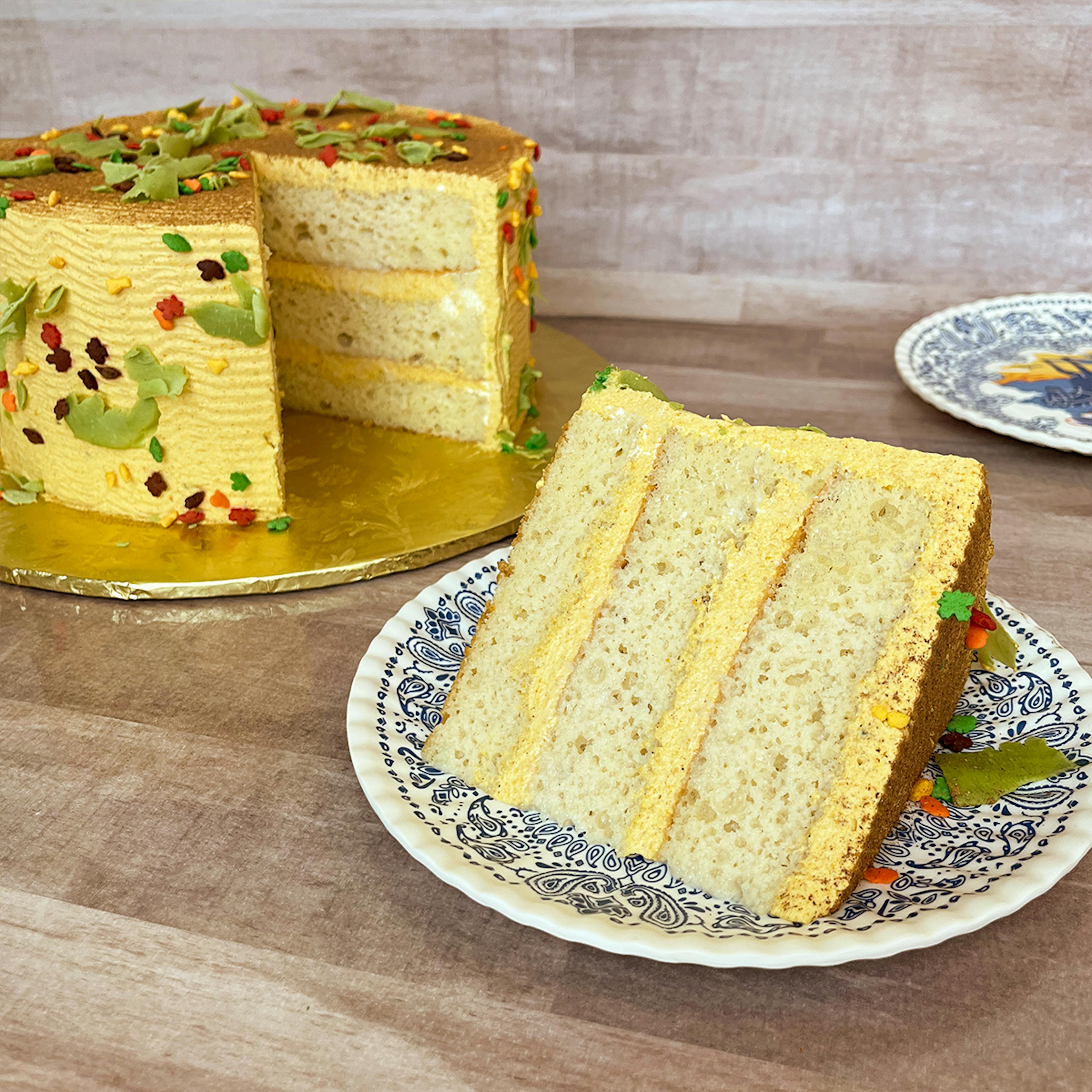 Pumpkin Tres Leches Cake by El Bolillo Bakery