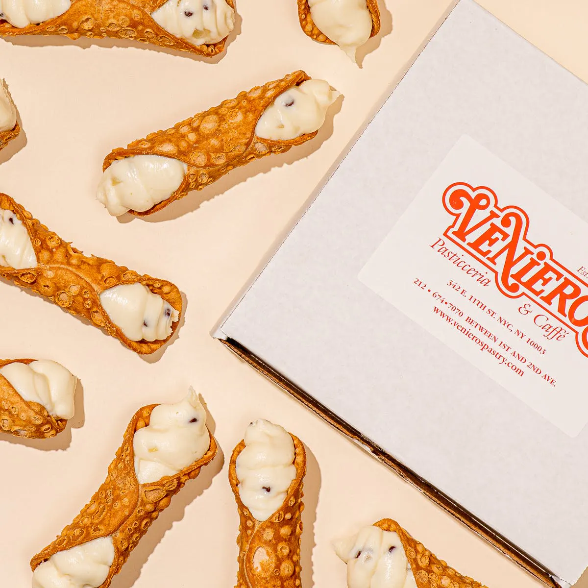 6" Cheesecake + Cannoli Kit (6 Pack) Combo by Veniero's - Alternate image 10