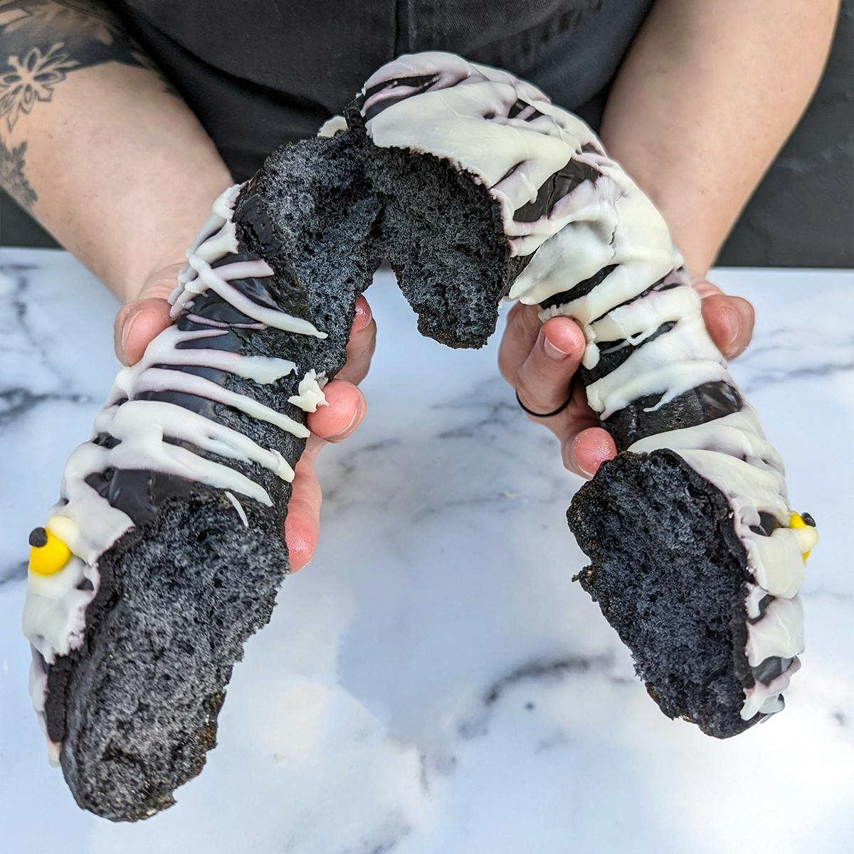 "Who's Your Mummy" Jumbo Donut by Angel Food Bakery - Alternate image 1